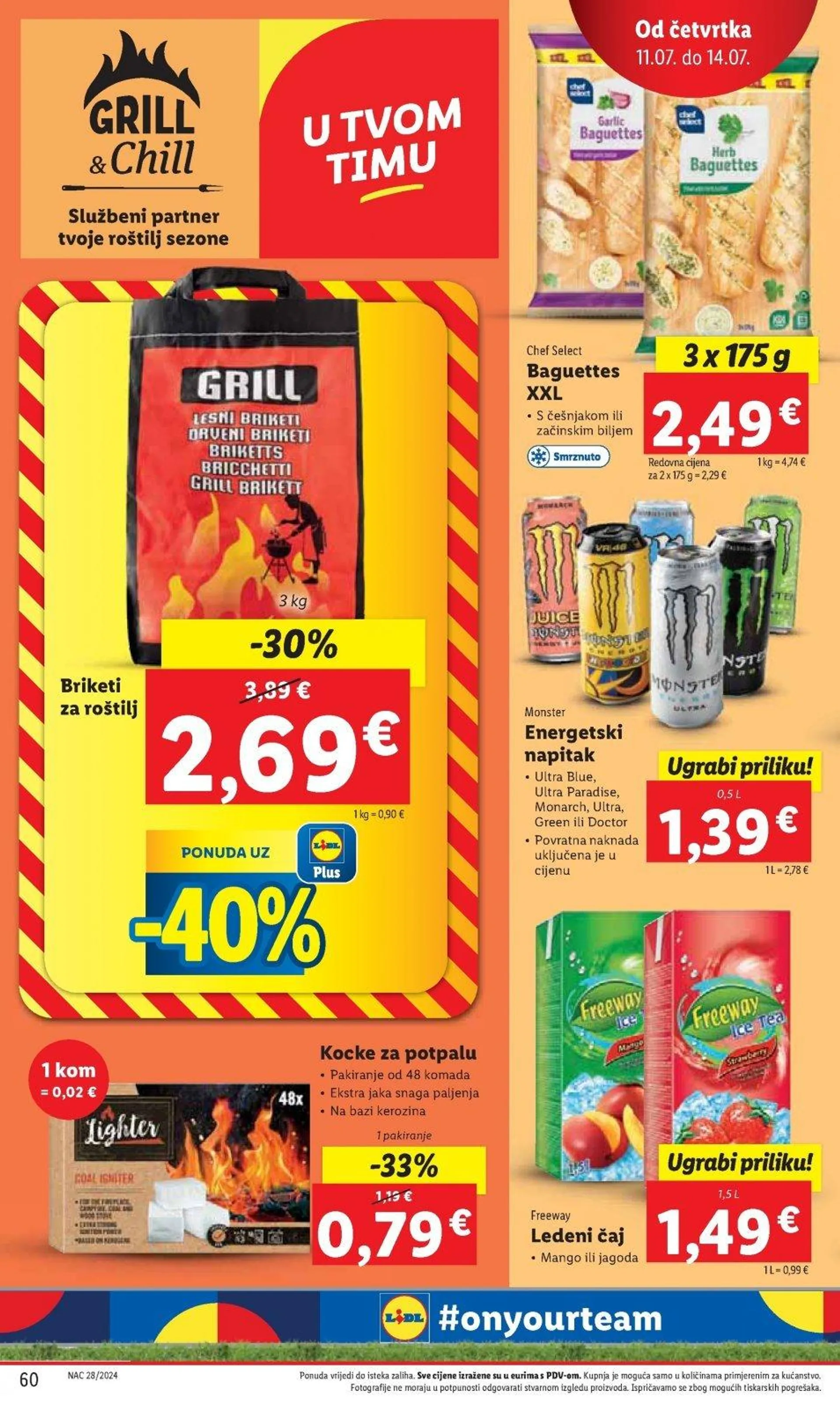 Katalog Lidl katalog do 14.07.2024 od 4. srpnja do 14. srpnja 2024. - Pregled Stranica 60