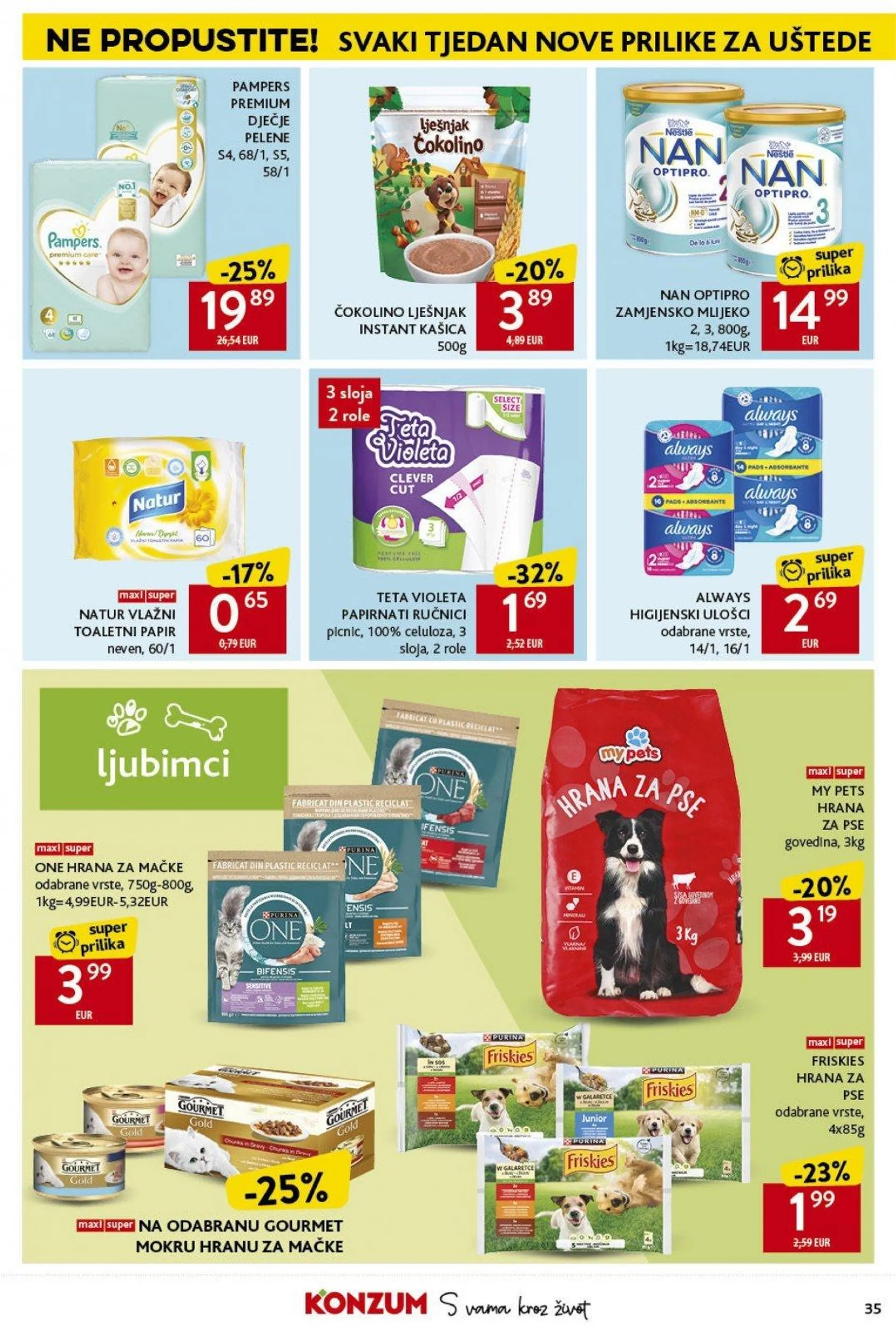 Katalog Konzum katalog do 02.10.2024 od 26. rujna do 2. listopada 2024. - Pregled Stranica 35