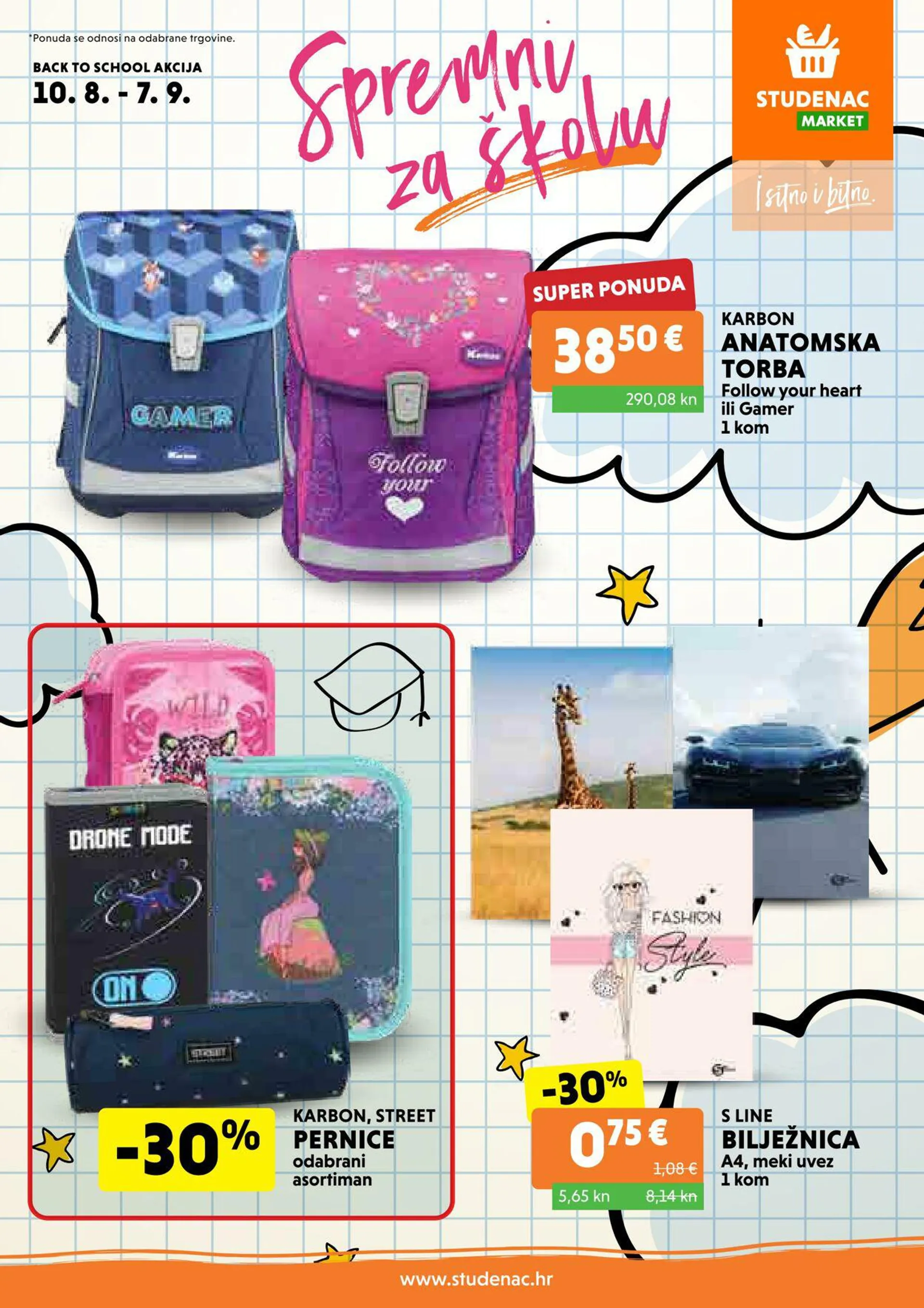 Katalog Studenac od 10. kolovoza do 7. rujna 2023. - Pregled Stranica 1