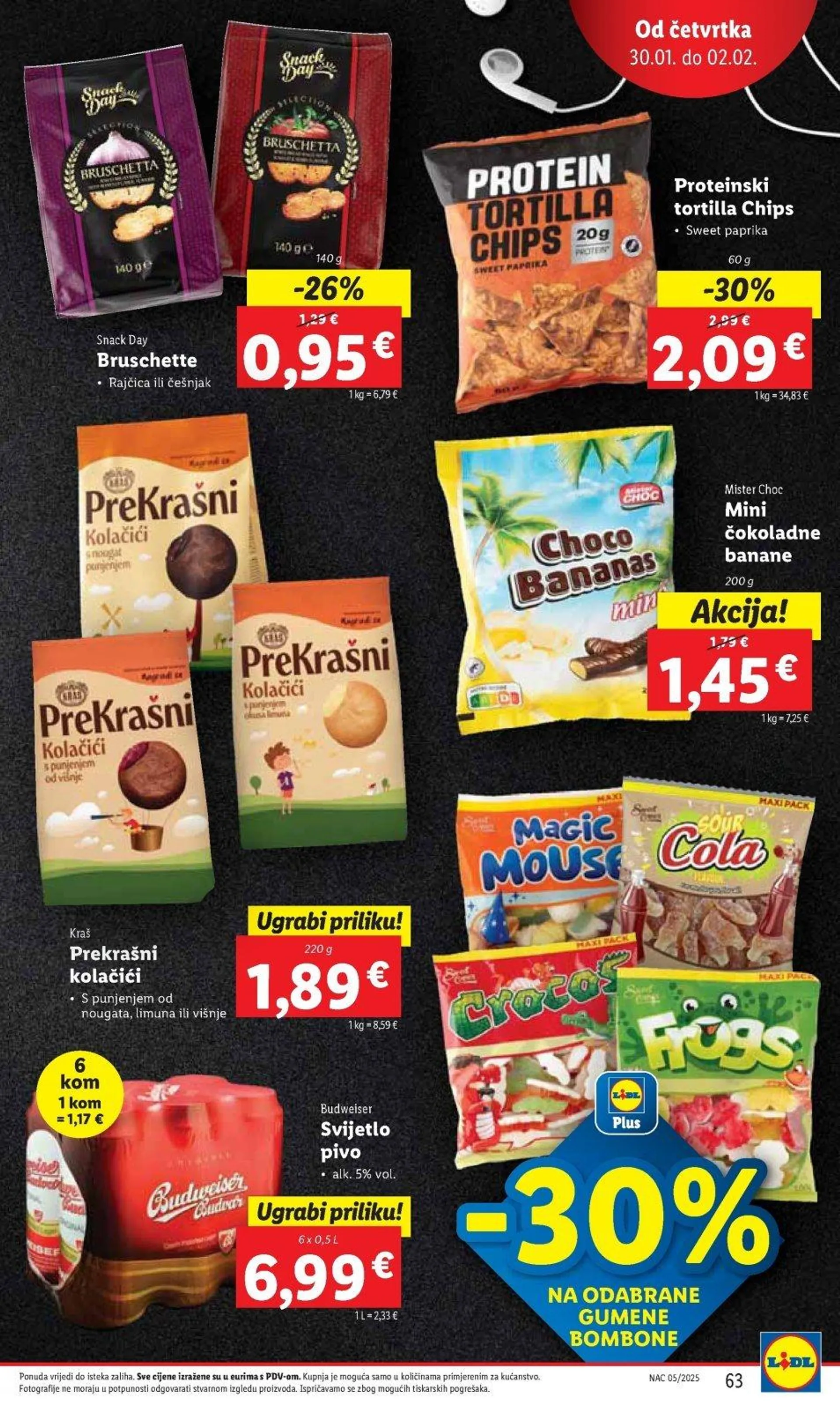 Katalog Lidl katalog do 02.02.2025 od 23. siječnja do 2. veljače 2025. - Pregled Stranica 63