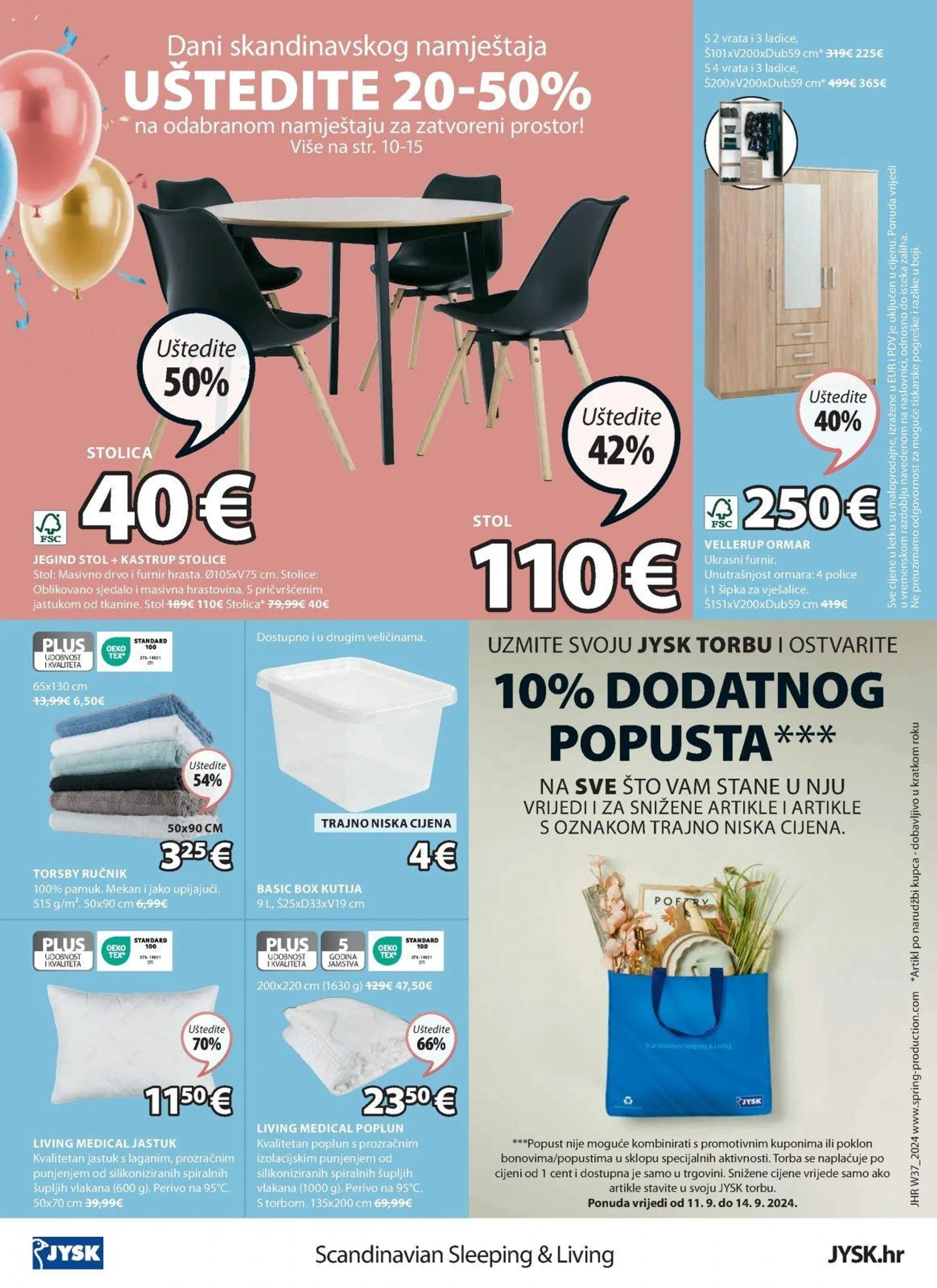 Katalog JYSK katalog do 15.10.2024 od 12. rujna do 15. listopada 2024. - Pregled Stranica 24