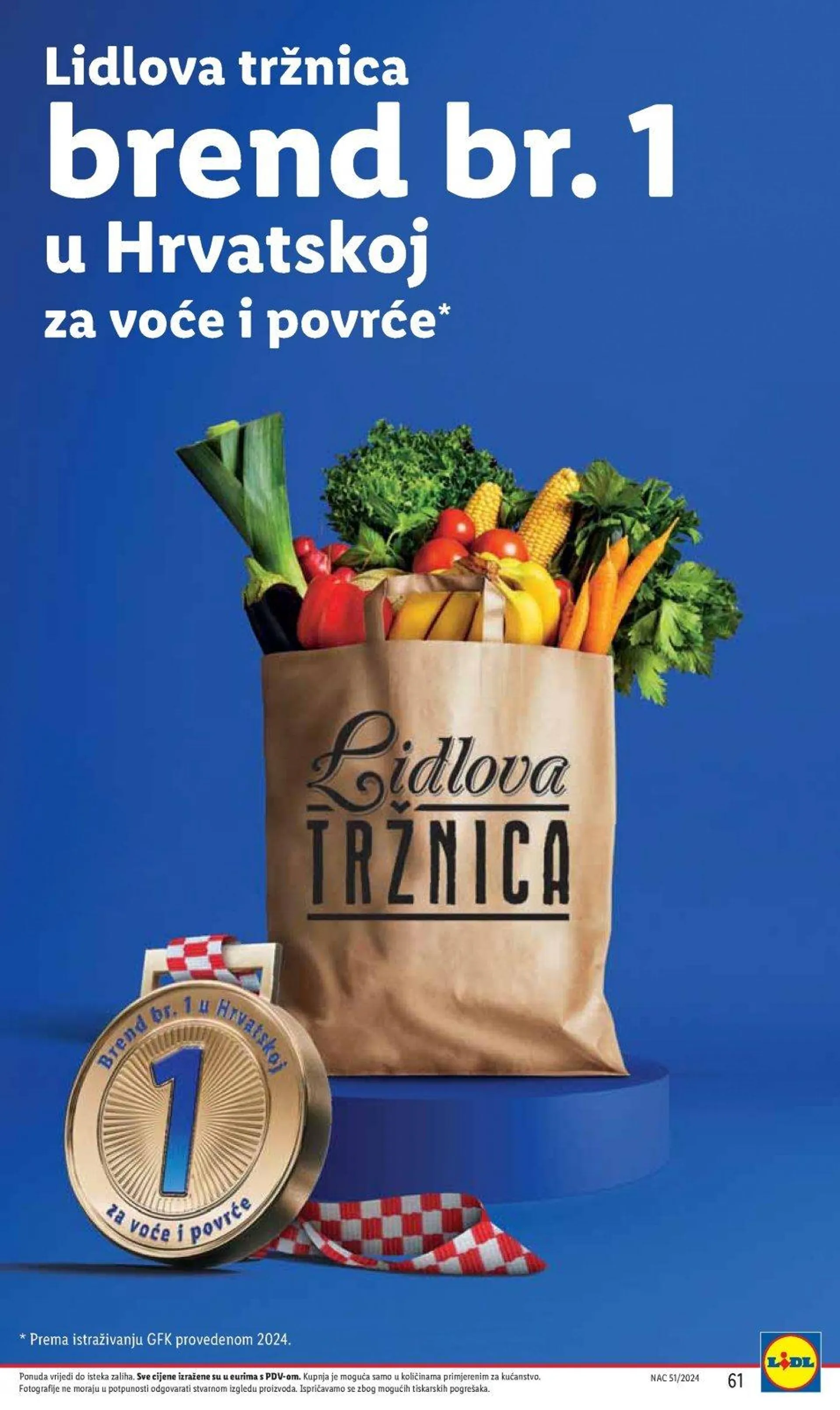 Katalog Lidl katalog do 24.12.2024 od 19. prosinca do 24. prosinca 2024. - Pregled Stranica 61