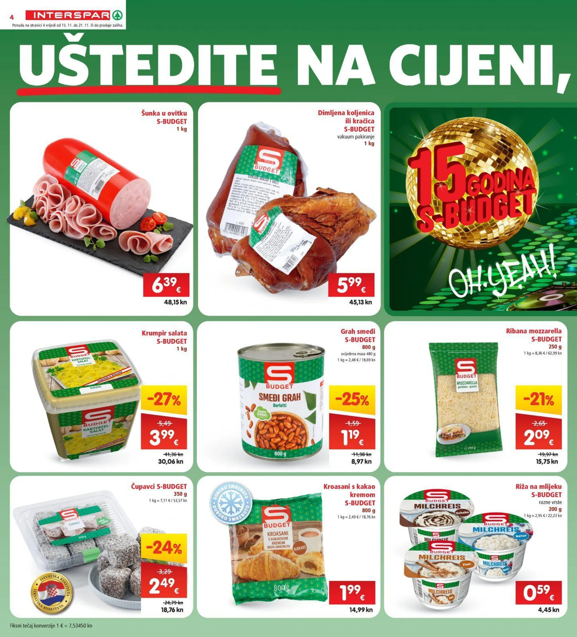 Katalog Interspar katalog do 21.11.2023 od 15. studenoga do 21. studenoga 2023. - Pregled Stranica 4