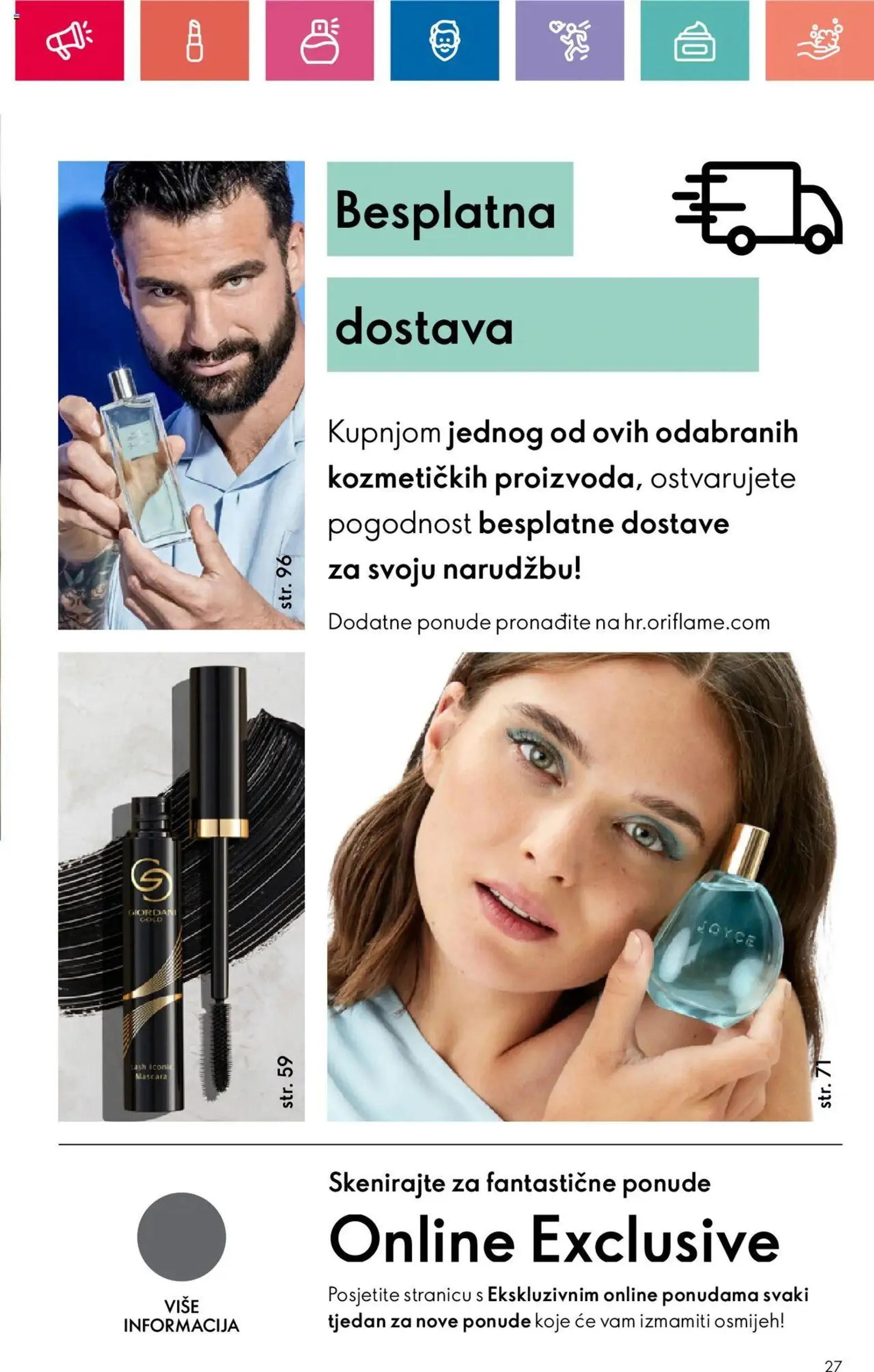 Katalog Katalog Oriflame od 3. listopada do 23. listopada 2024. - Pregled Stranica 27