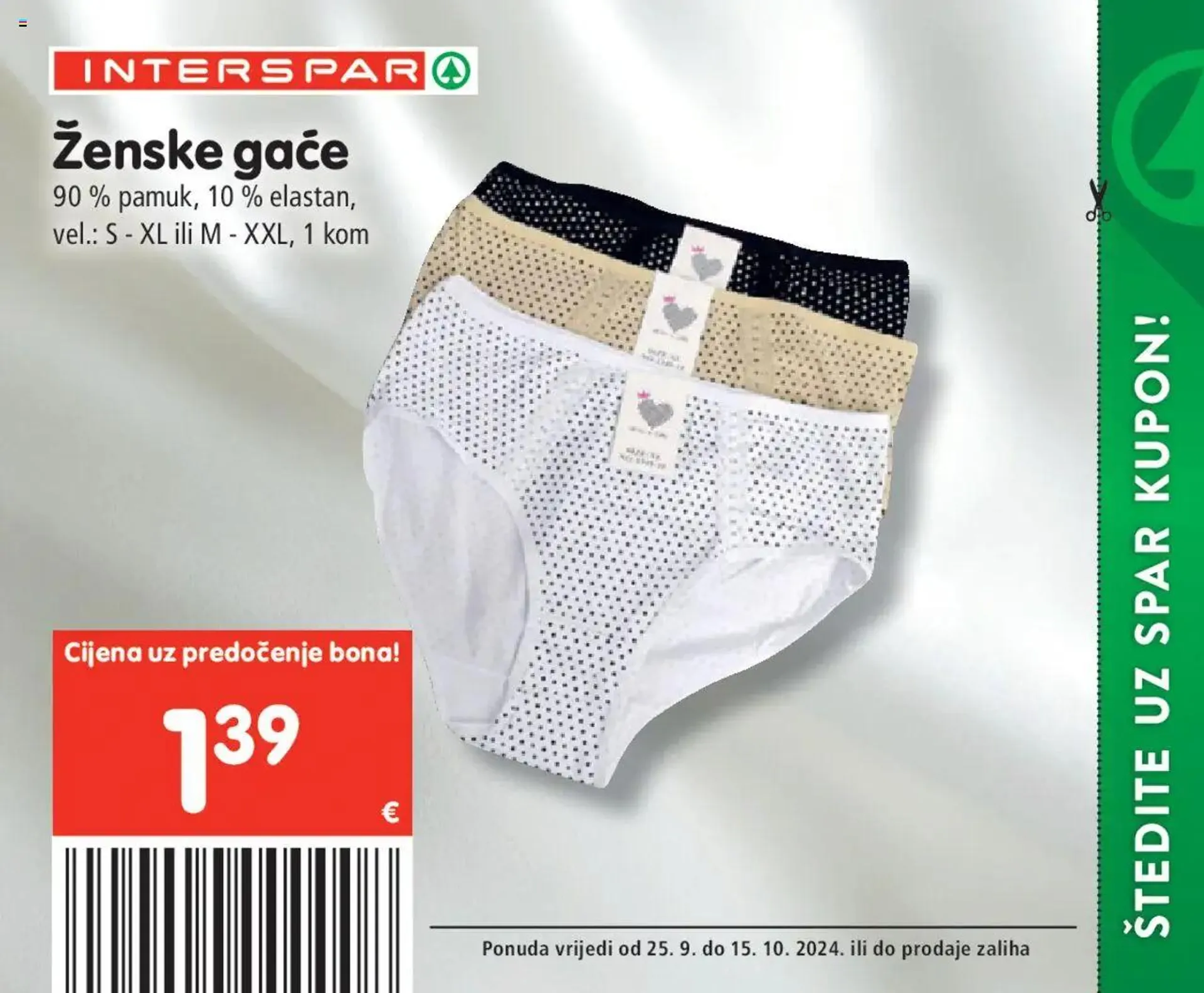 Katalog Posebne pogodnosti Interspar od 25. rujna do 15. listopada 2024. - Pregled Stranica 8