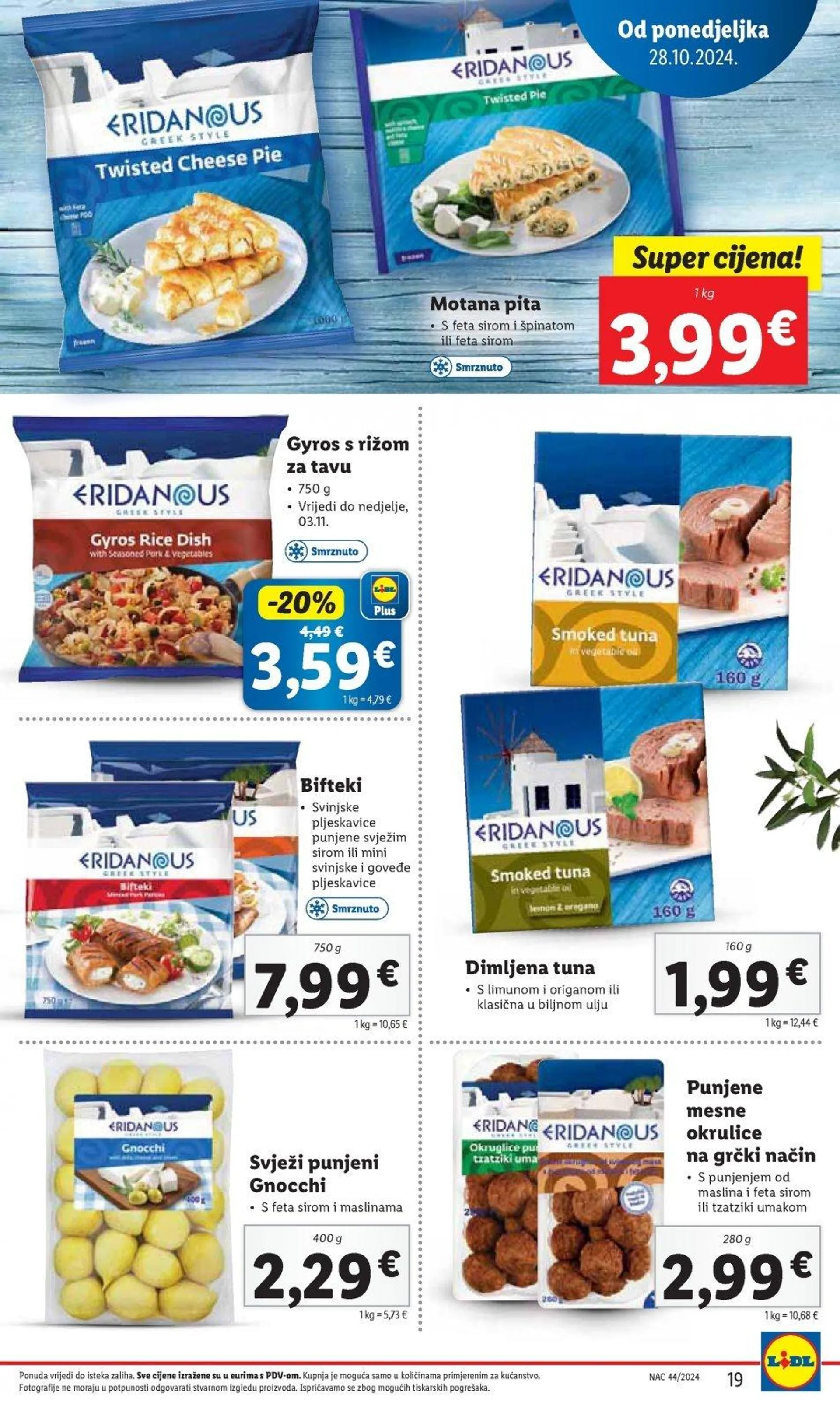 Katalog Lidl katalog do 03.11.2024 od 25. listopada do 3. studenoga 2024. - Pregled Stranica 19