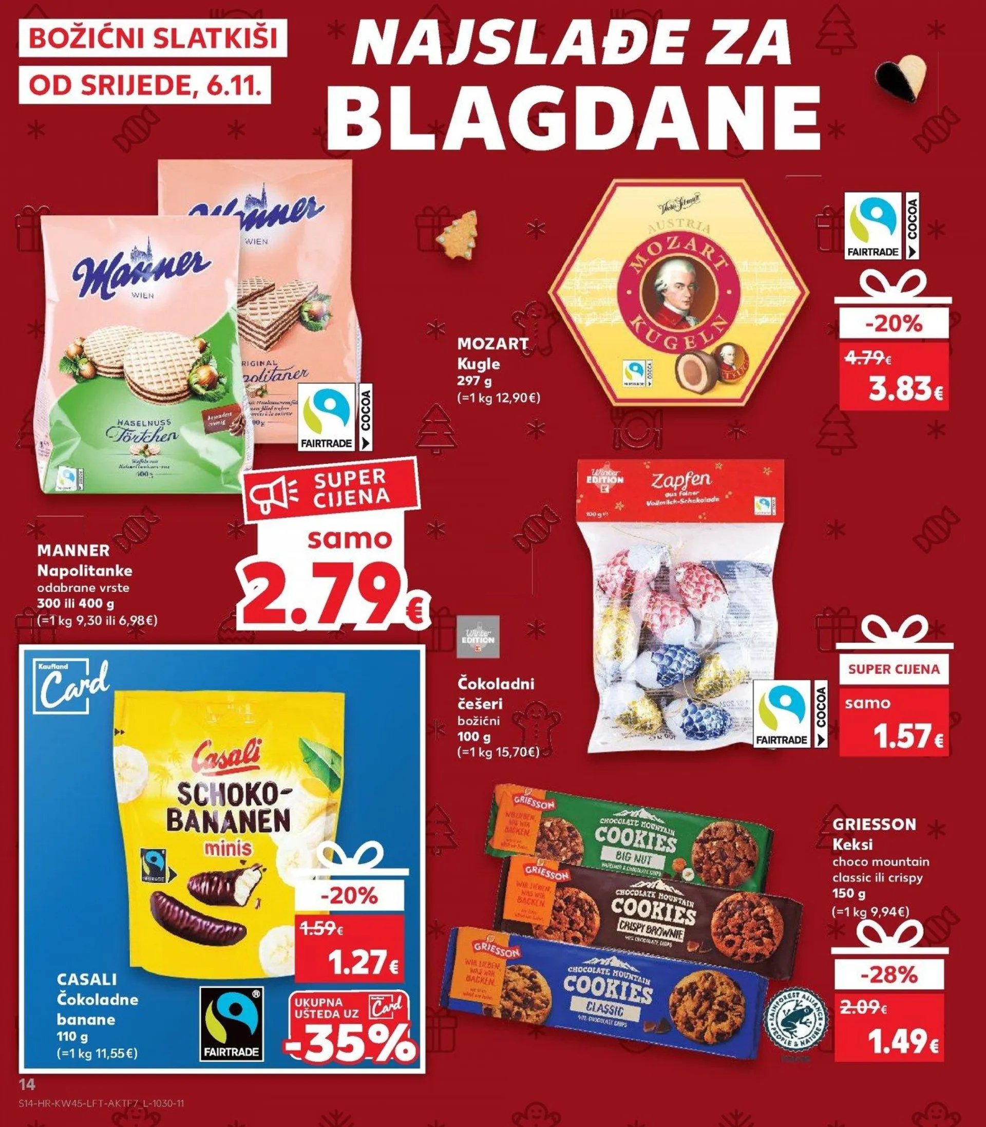 Katalog Kaufland katalog do 12.11.2024 od 6. studenoga do 12. studenoga 2024. - Pregled Stranica 14