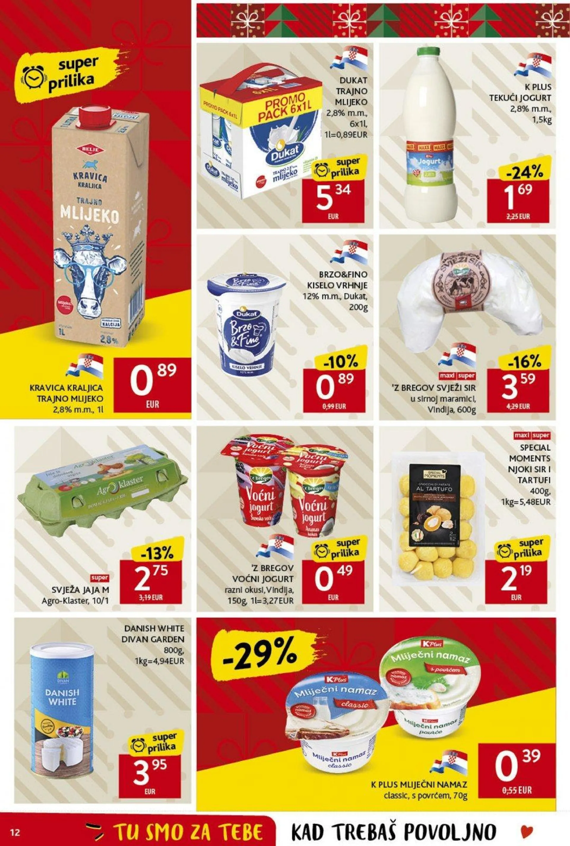 Katalog Konzum katalog do 24.12.2024 od 19. prosinca do 24. prosinca 2024. - Pregled Stranica 12