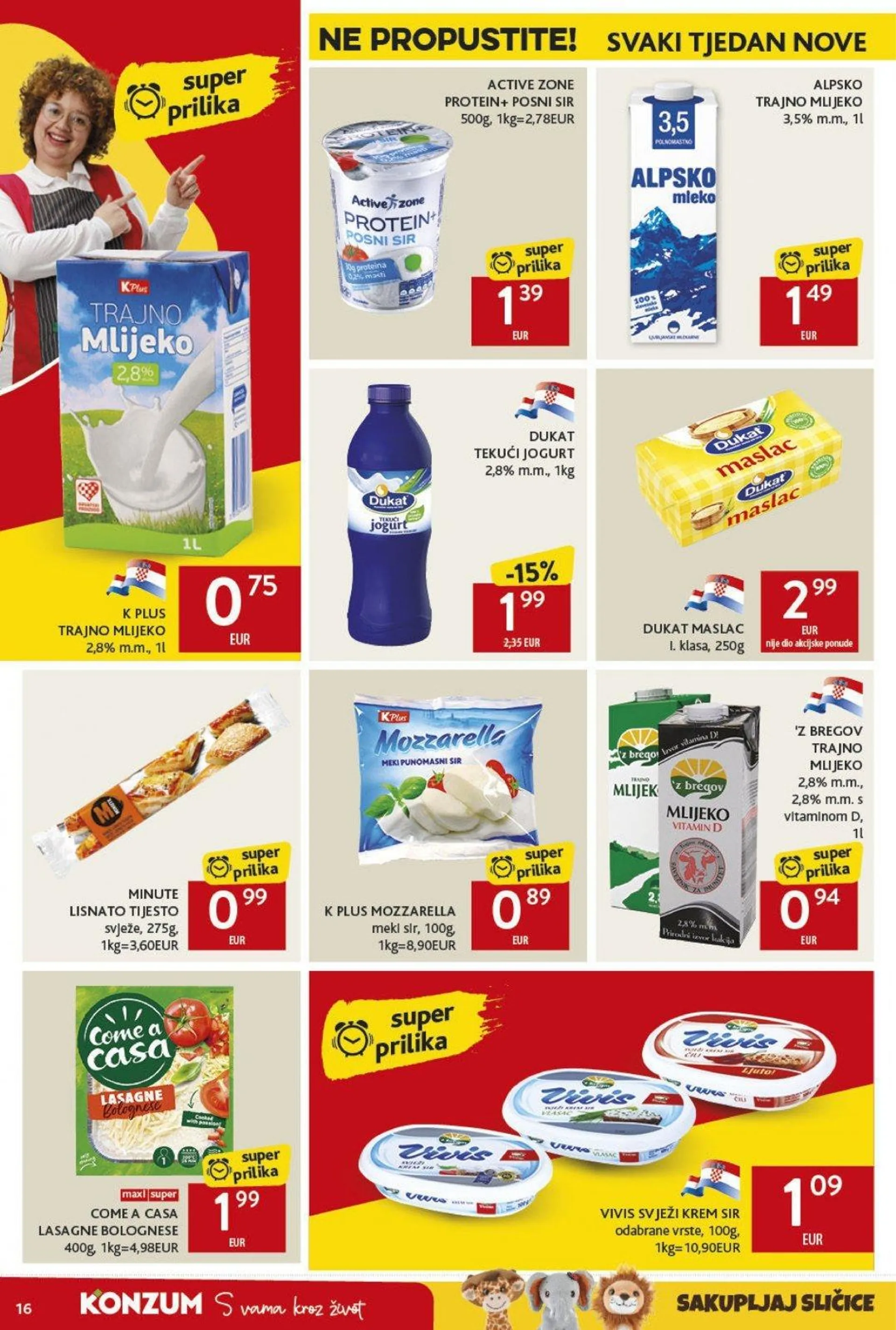 Katalog Konzum katalog do 26.02.2025 od 20. veljače do 26. veljače 2025. - Pregled Stranica 16