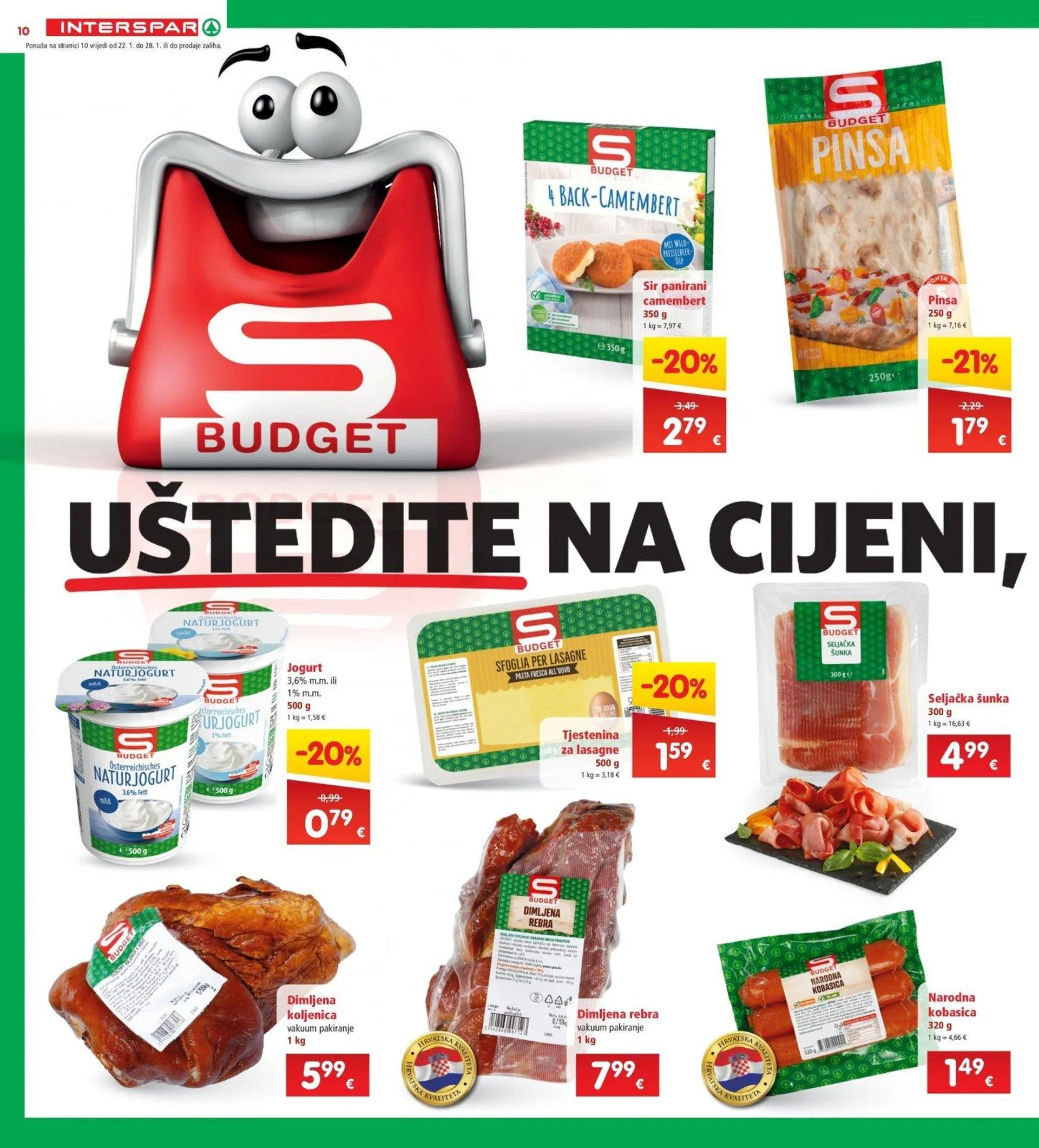 Katalog Interspar katalog do 28.01.2025 od 22. siječnja do 28. siječnja 2025. - Pregled Stranica 10