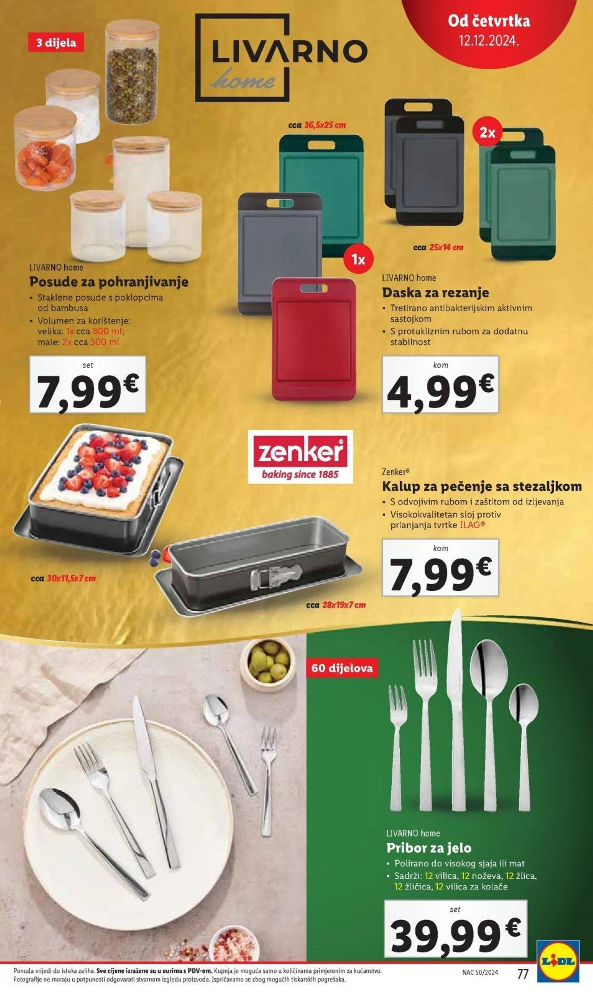 Katalog Lidl katalog do 15.12.2024 od 5. prosinca do 15. prosinca 2024. - Pregled Stranica 77