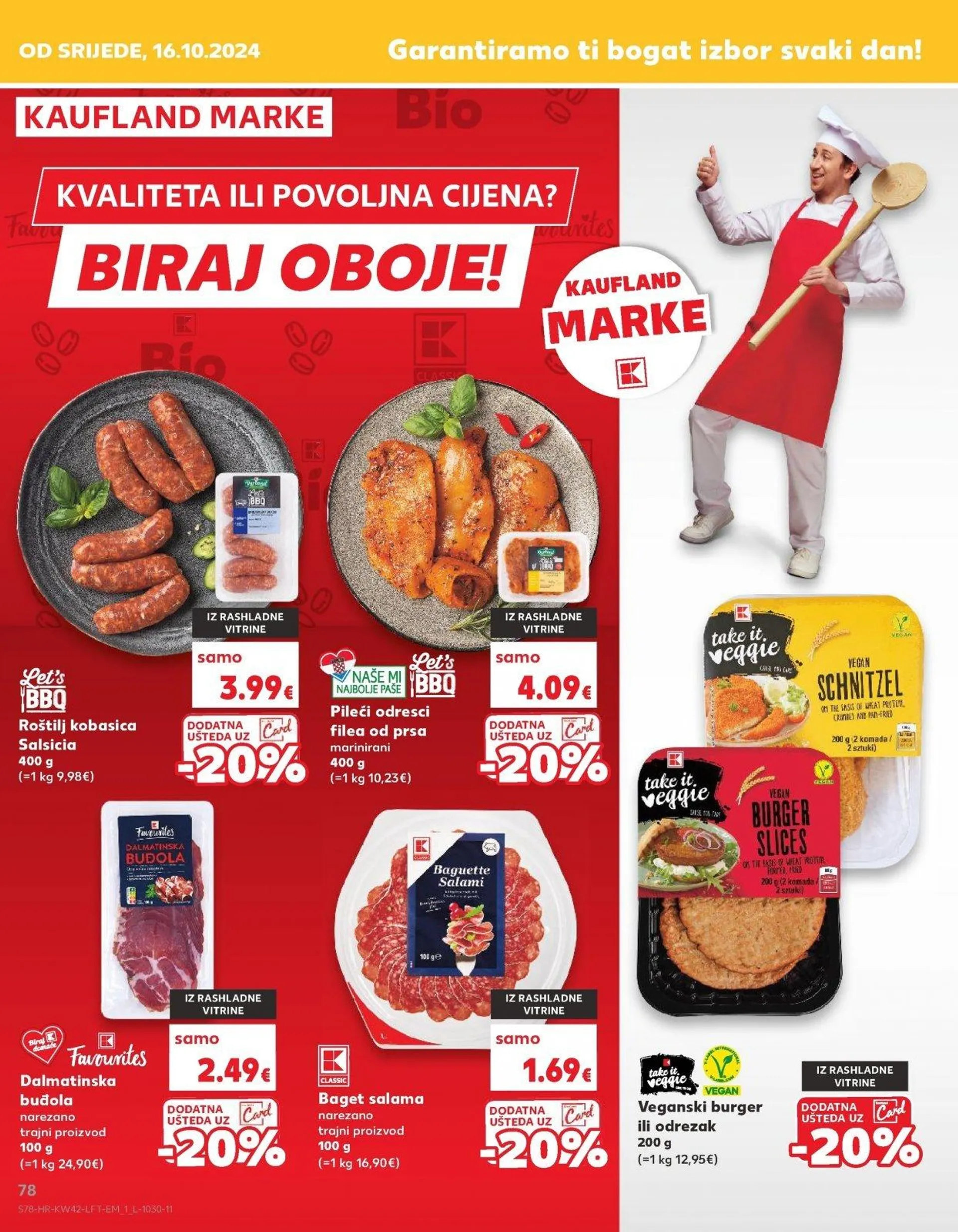 Katalog Kaufland katalog do 22.10.2024 od 16. listopada do 22. listopada 2024. - Pregled Stranica 78