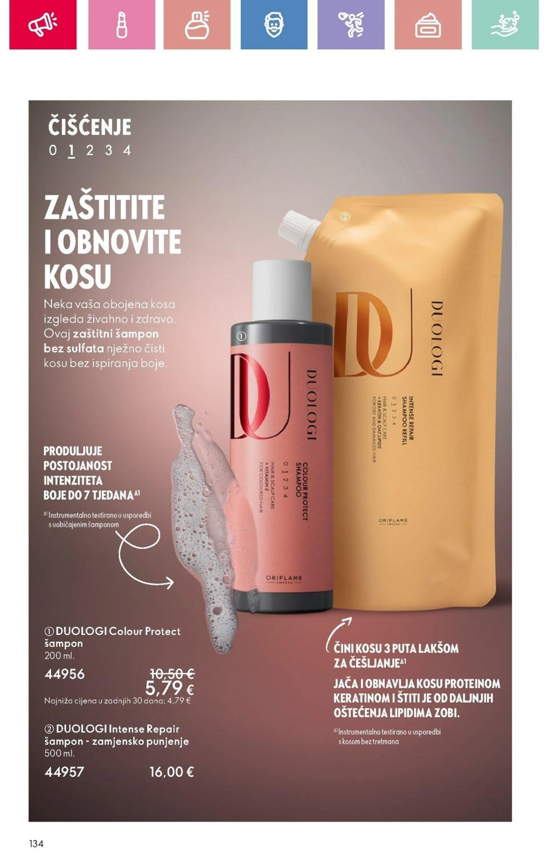 Katalog Oriflame katalog do 08.03.2025 od 20. veljače do 8. ožujka 2025. - Pregled Stranica 134