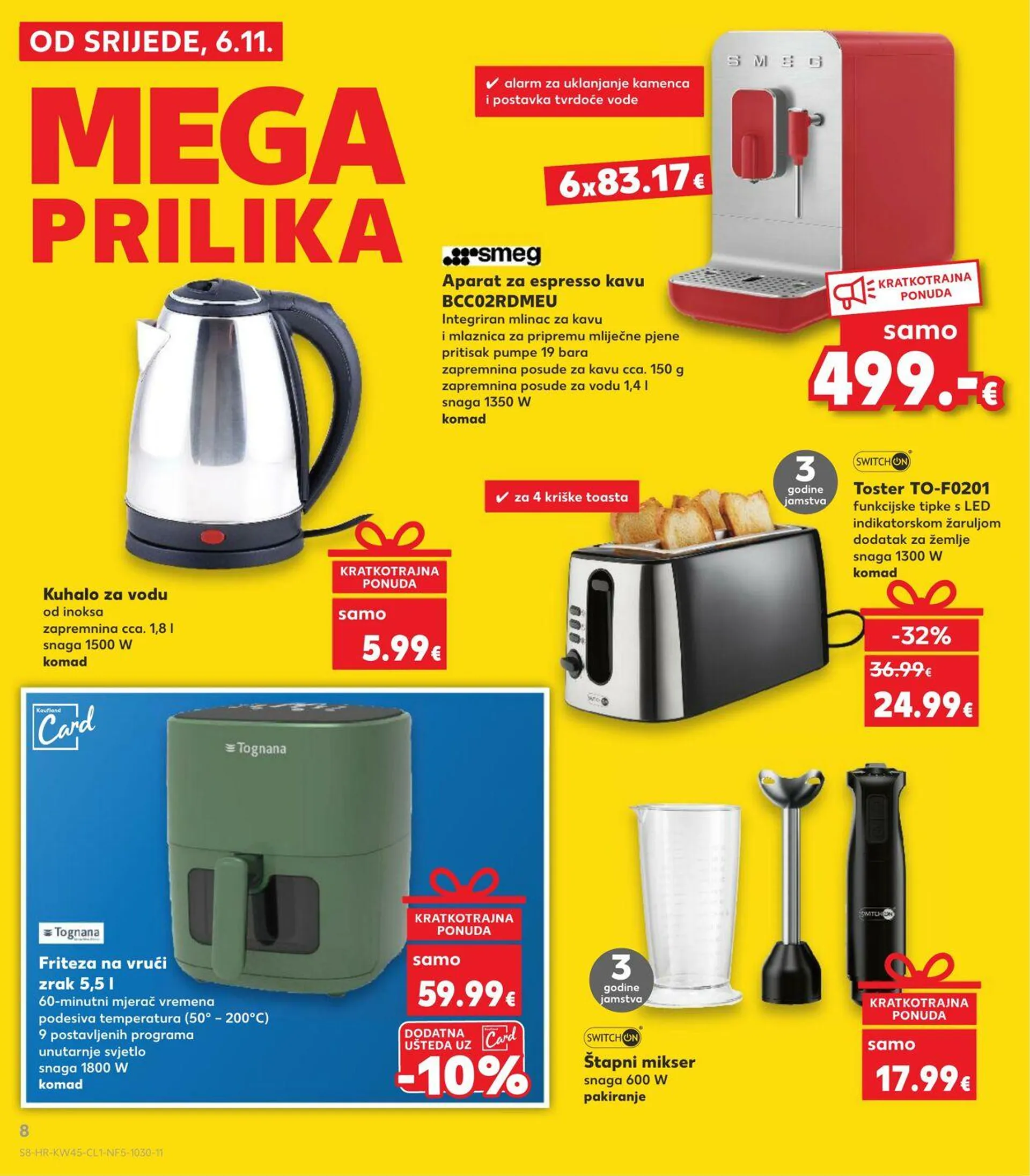 Katalog Kaufland od 6. studenoga do 12. studenoga 2024. - Pregled Stranica 8