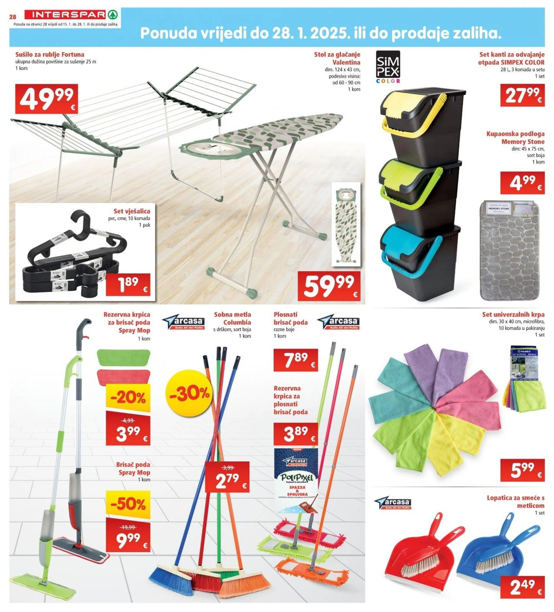 Katalog Interspar katalog do 21.01.2025 od 15. siječnja do 21. siječnja 2025. - Pregled Stranica 28