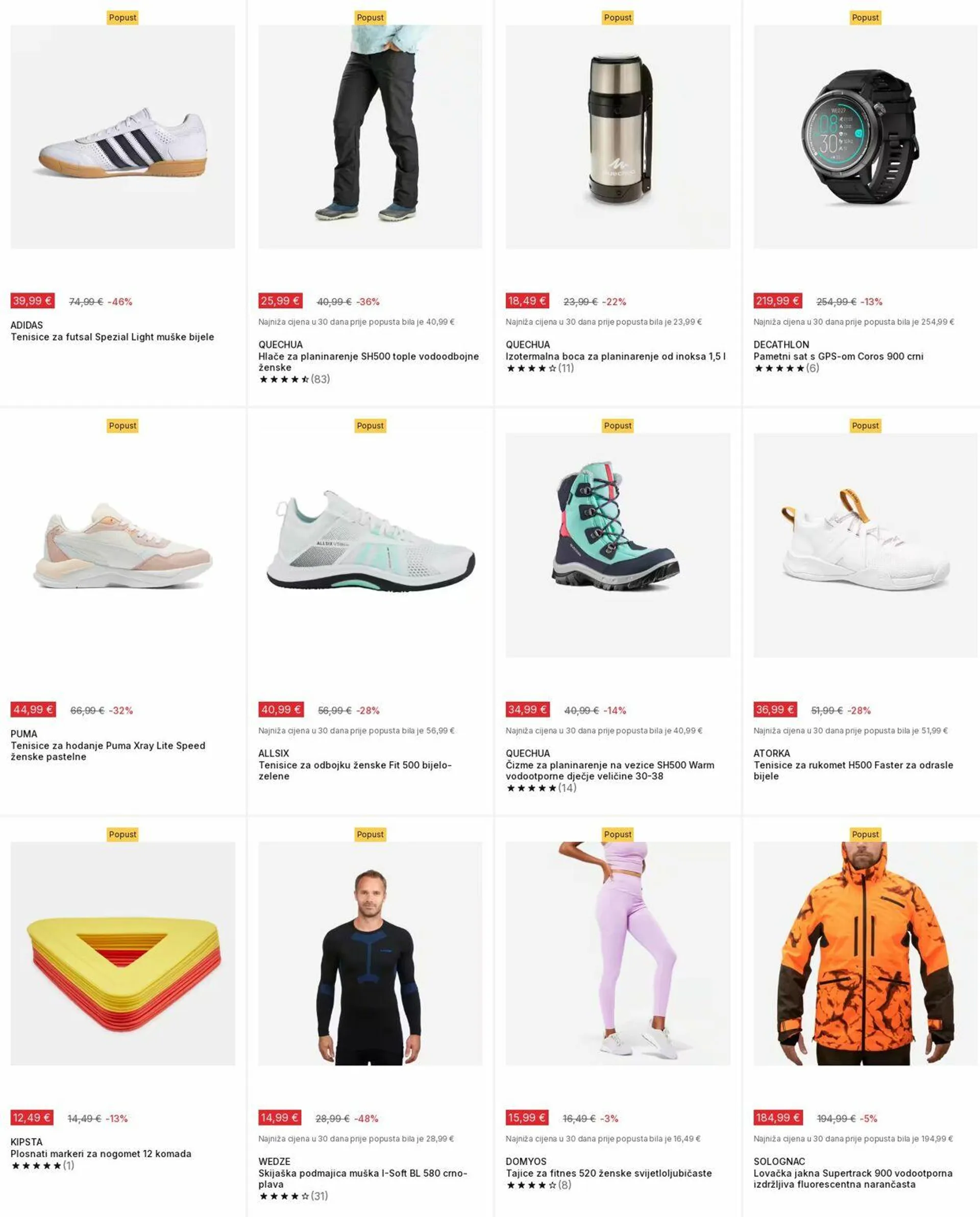 Katalog Decathlon od 4. studenoga do 10. studenoga 2024. - Pregled Stranica 36