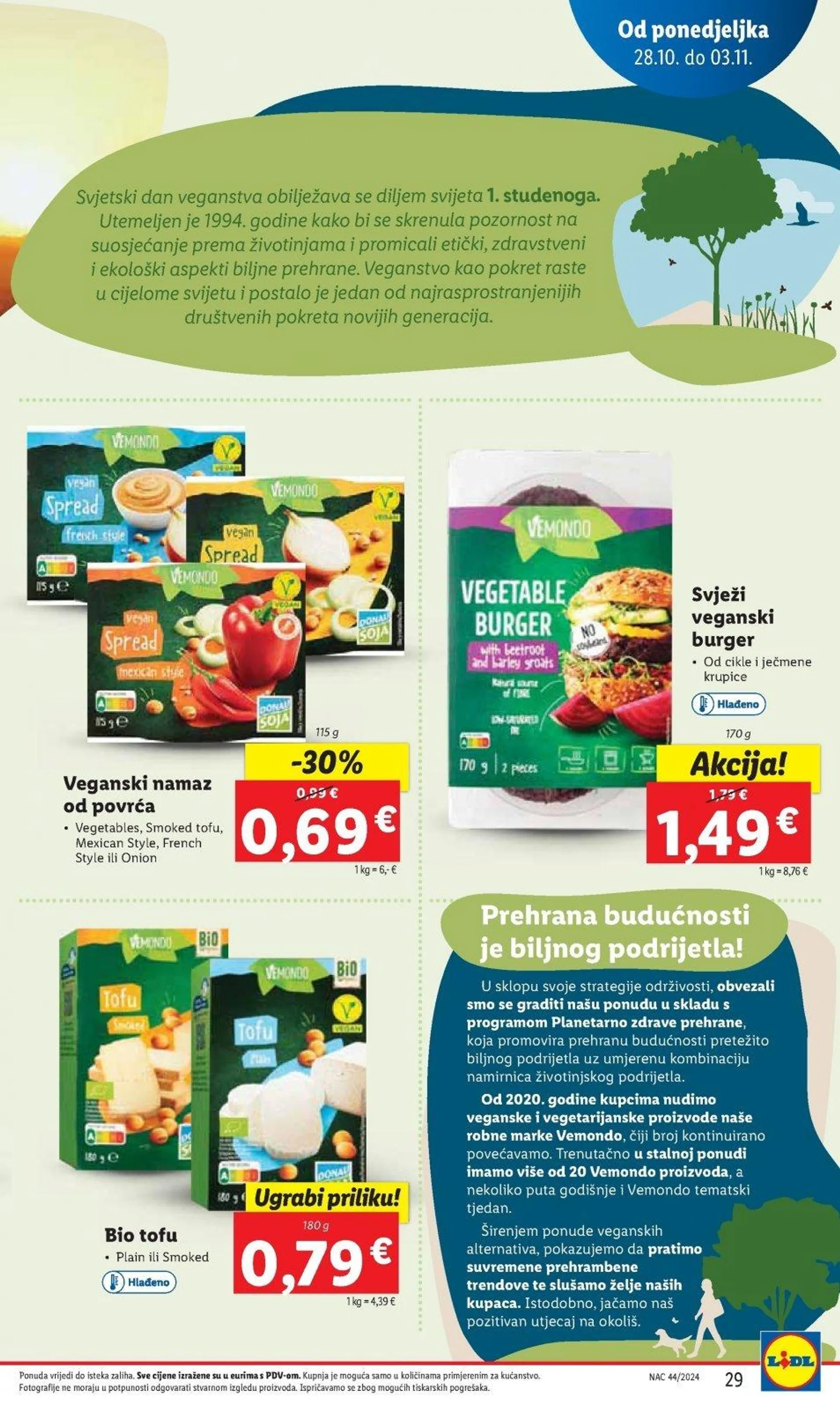 Katalog Lidl katalog do 03.11.2024 od 25. listopada do 3. studenoga 2024. - Pregled Stranica 29