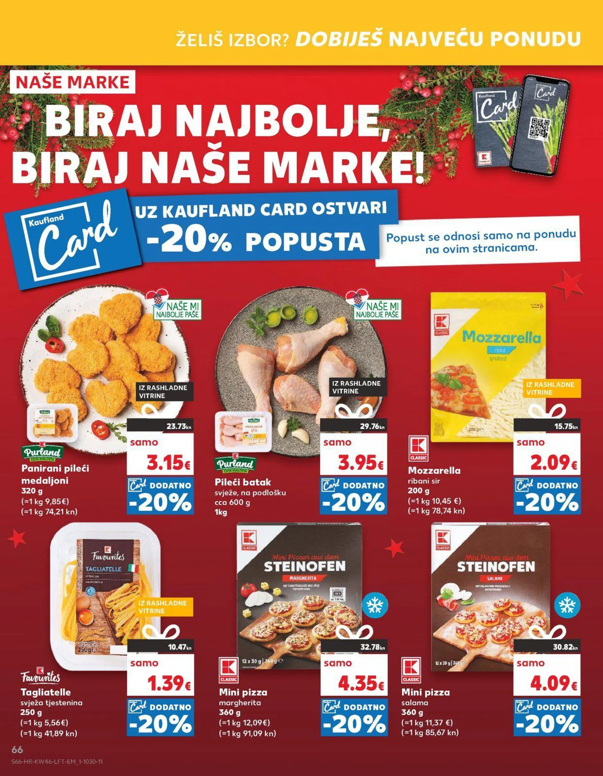 Katalog Kaufland katalog do 21.11.2023 od 15. studenoga do 21. studenoga 2023. - Pregled Stranica 66