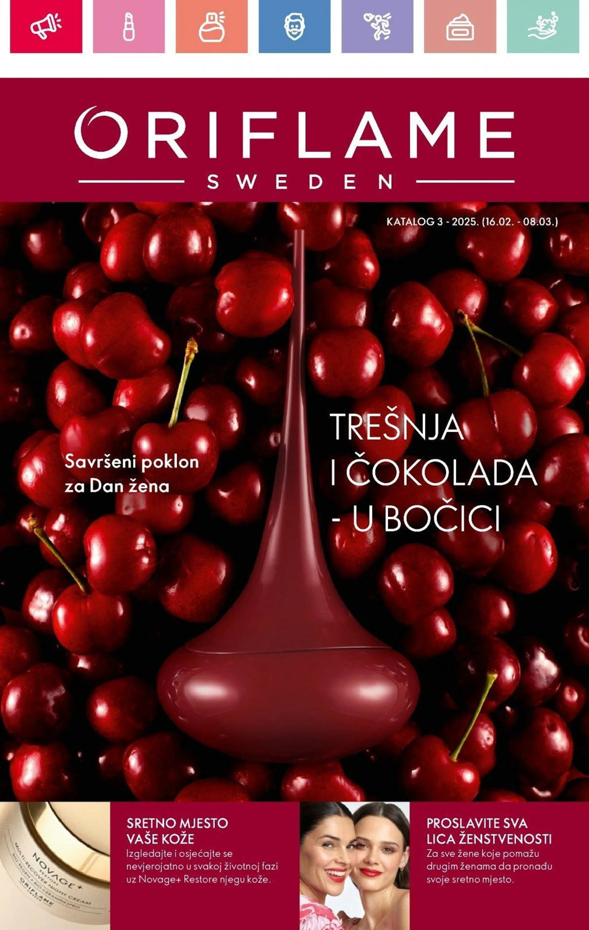 Katalog Oriflame katalog do 08.03.2025 od 20. veljače do 8. ožujka 2025. - Pregled Stranica 1