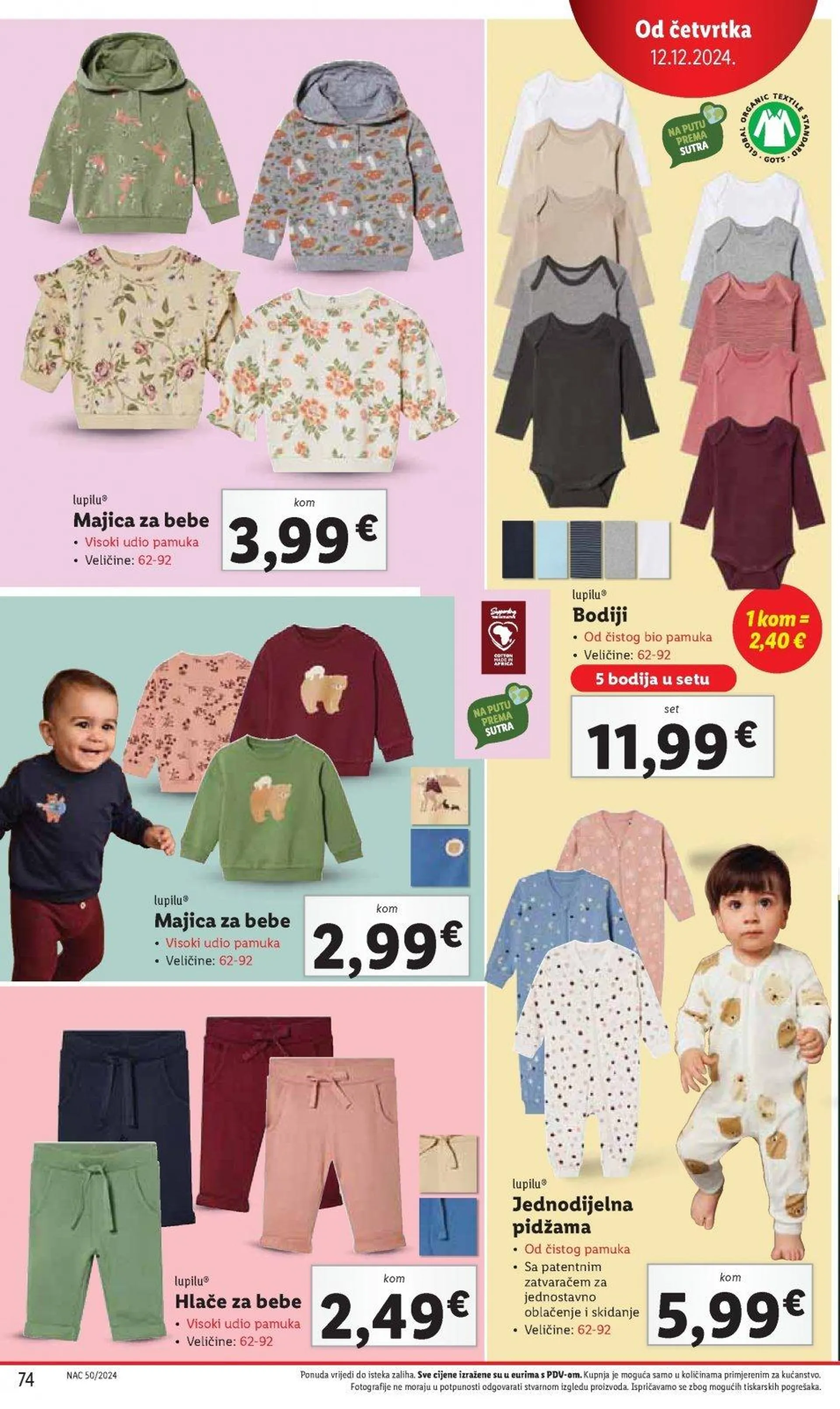 Katalog Lidl katalog do 15.12.2024 od 5. prosinca do 15. prosinca 2024. - Pregled Stranica 74