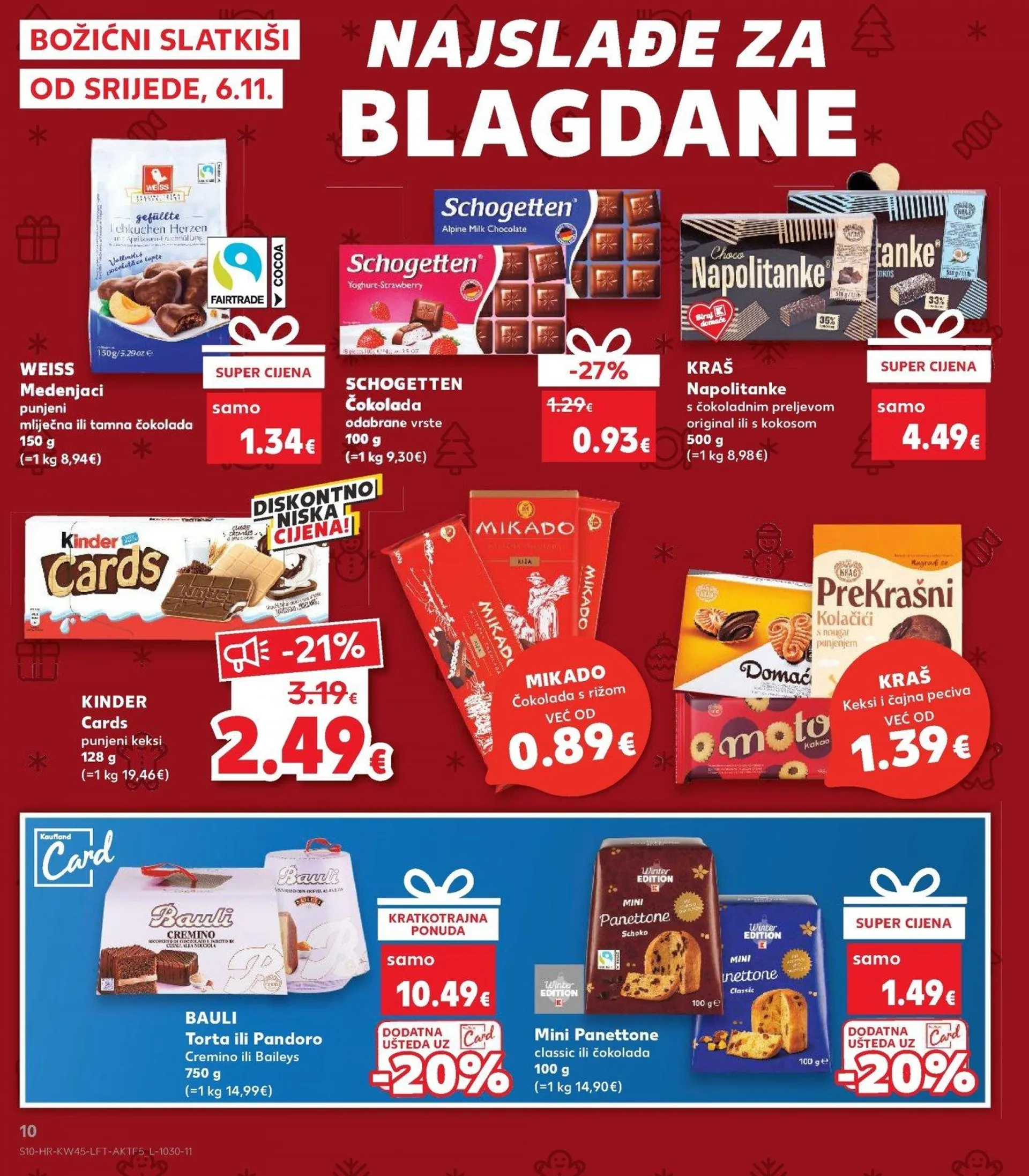 Katalog Kaufland katalog do 12.11.2024 od 6. studenoga do 12. studenoga 2024. - Pregled Stranica 10