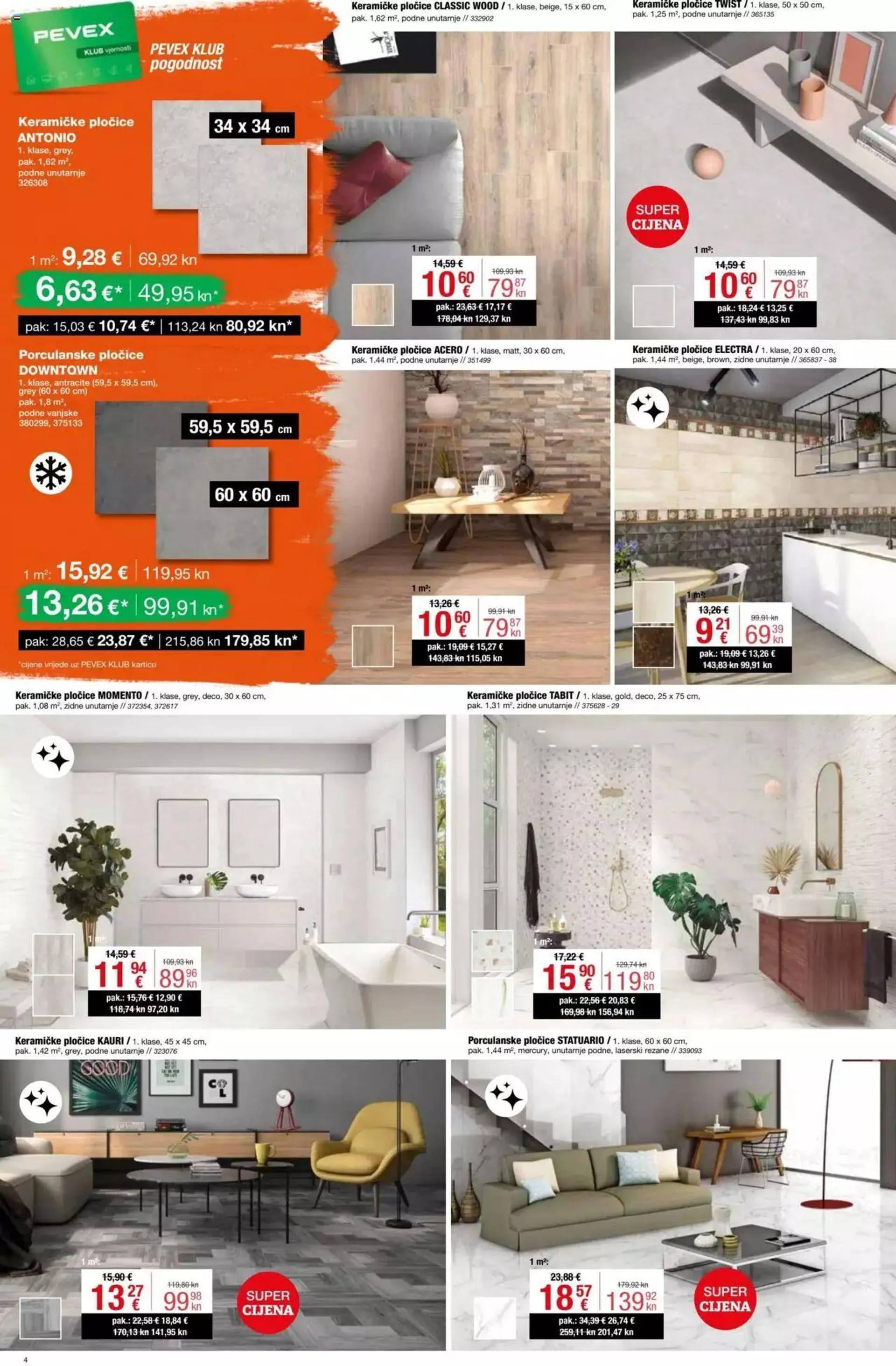 Katalog Uredite svoj savršeni dom Pevex od 31. kolovoza do 25. rujna 2023. - Pregled Stranica 4