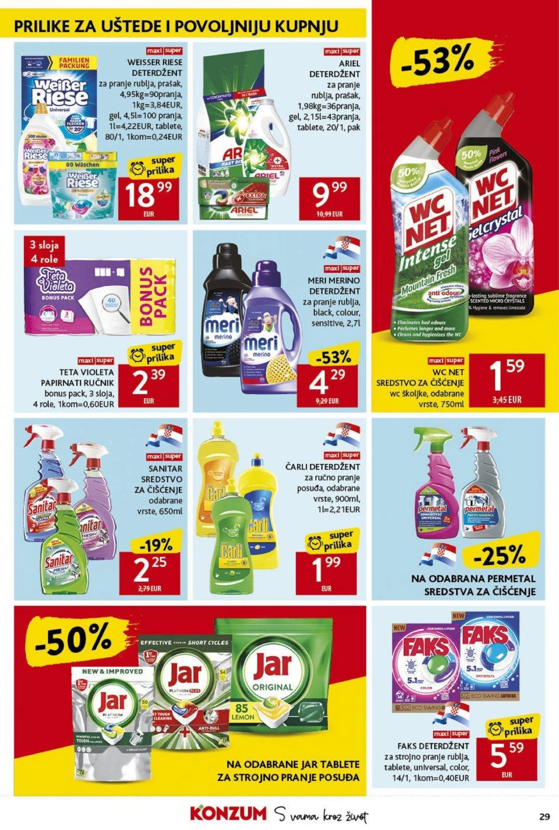 Katalog Konzum katalog do 29.01.2025 od 23. siječnja do 29. siječnja 2025. - Pregled Stranica 29