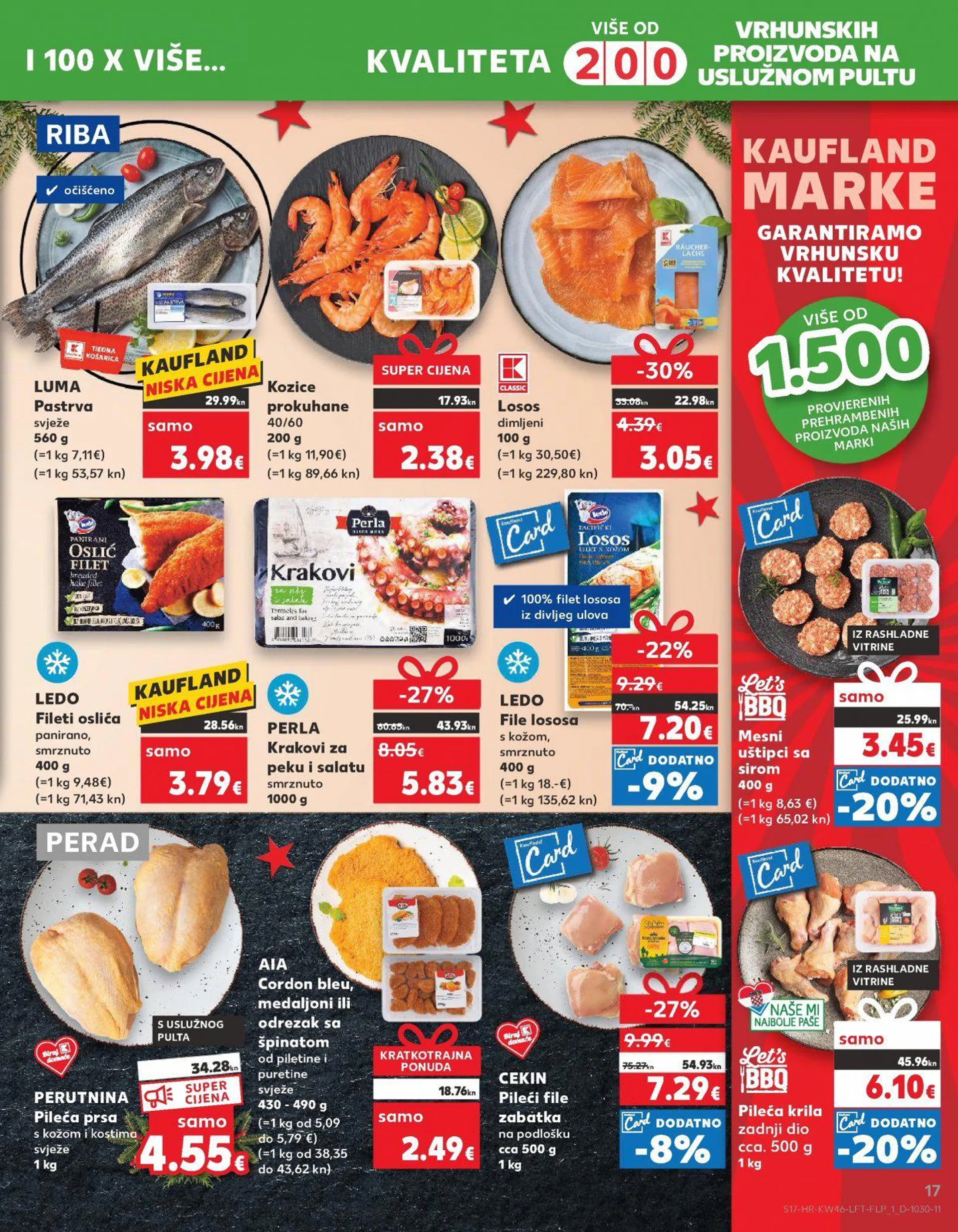 Katalog Kaufland katalog do 21.11.2023 od 15. studenoga do 21. studenoga 2023. - Pregled Stranica 17