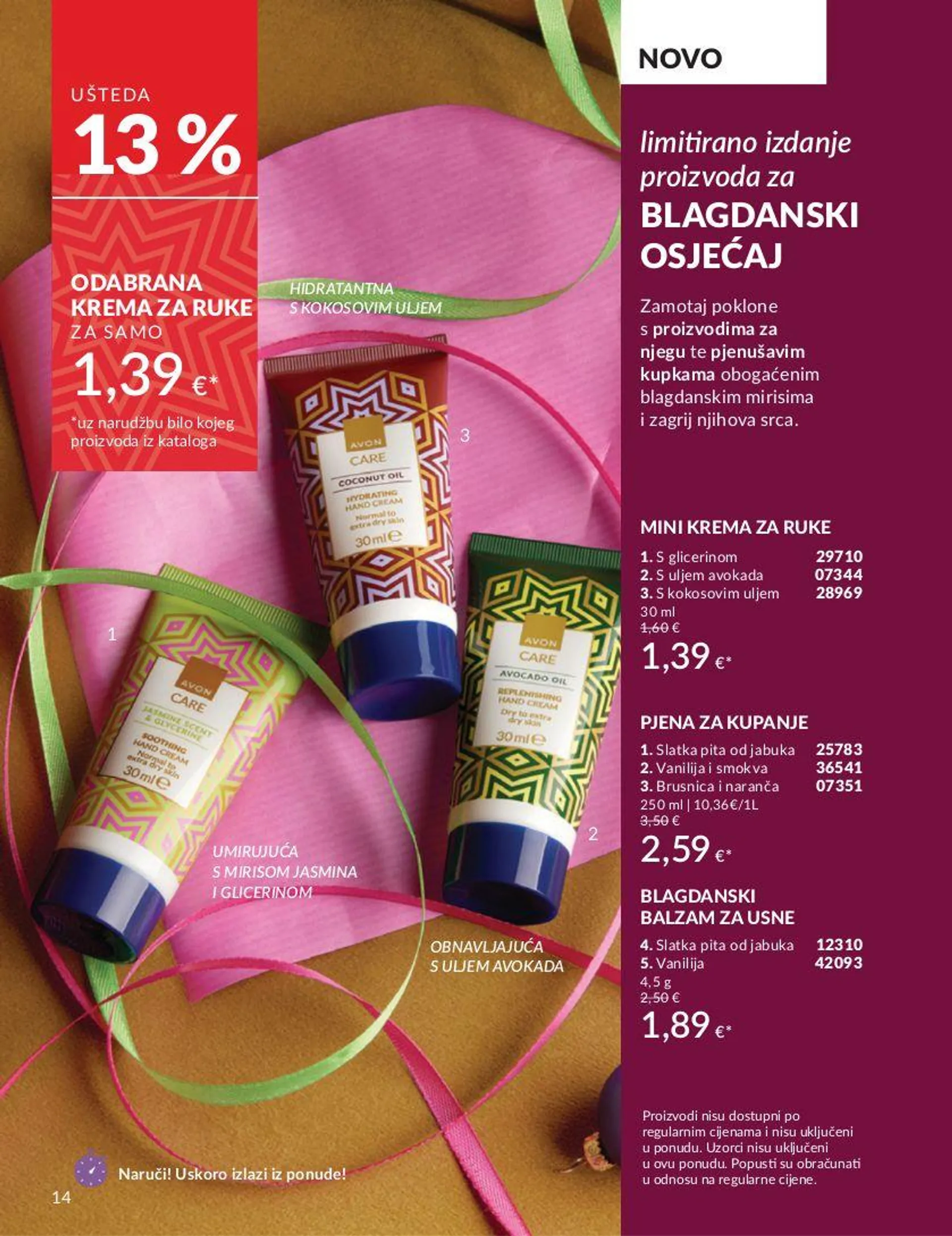 Katalog Avon od 2. prosinca do 15. prosinca 2024. - Pregled Stranica 14