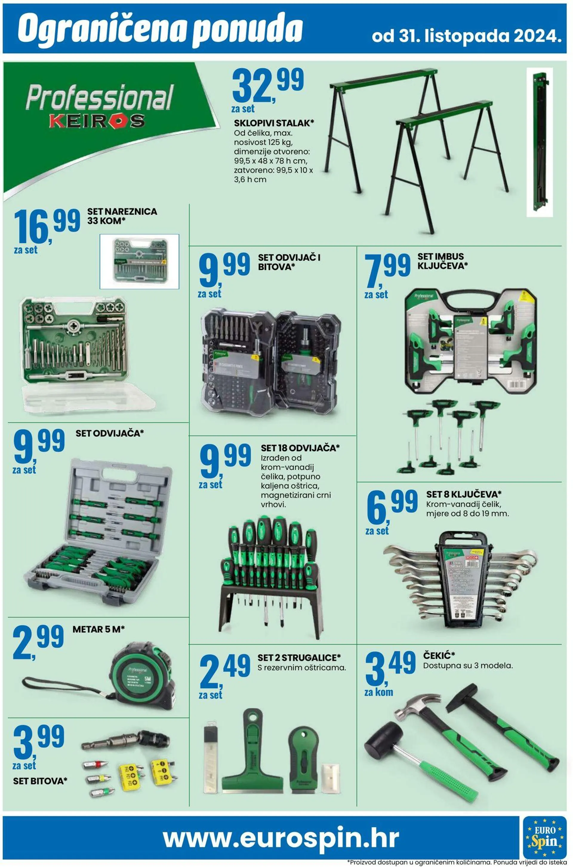 Katalog Eurospin od 31. listopada do 6. studenoga 2024. - Pregled Stranica 13