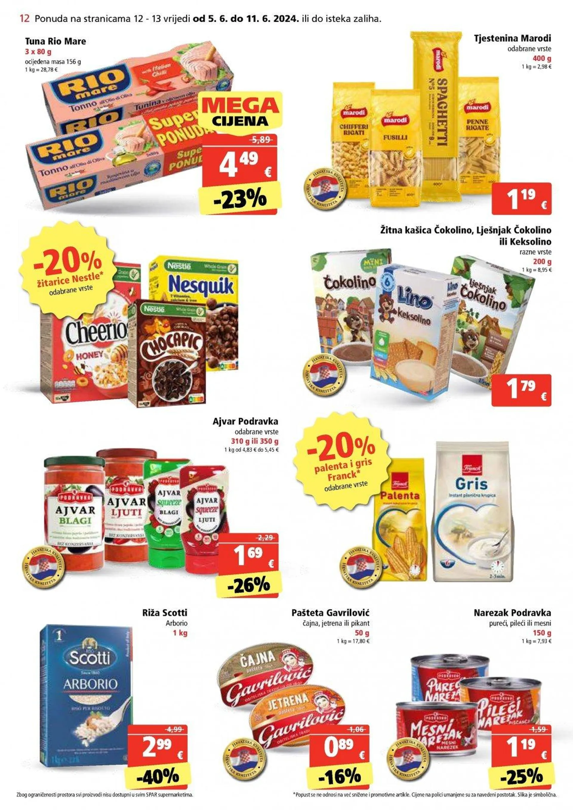 Spar katalog do 11.06.2024 - 11