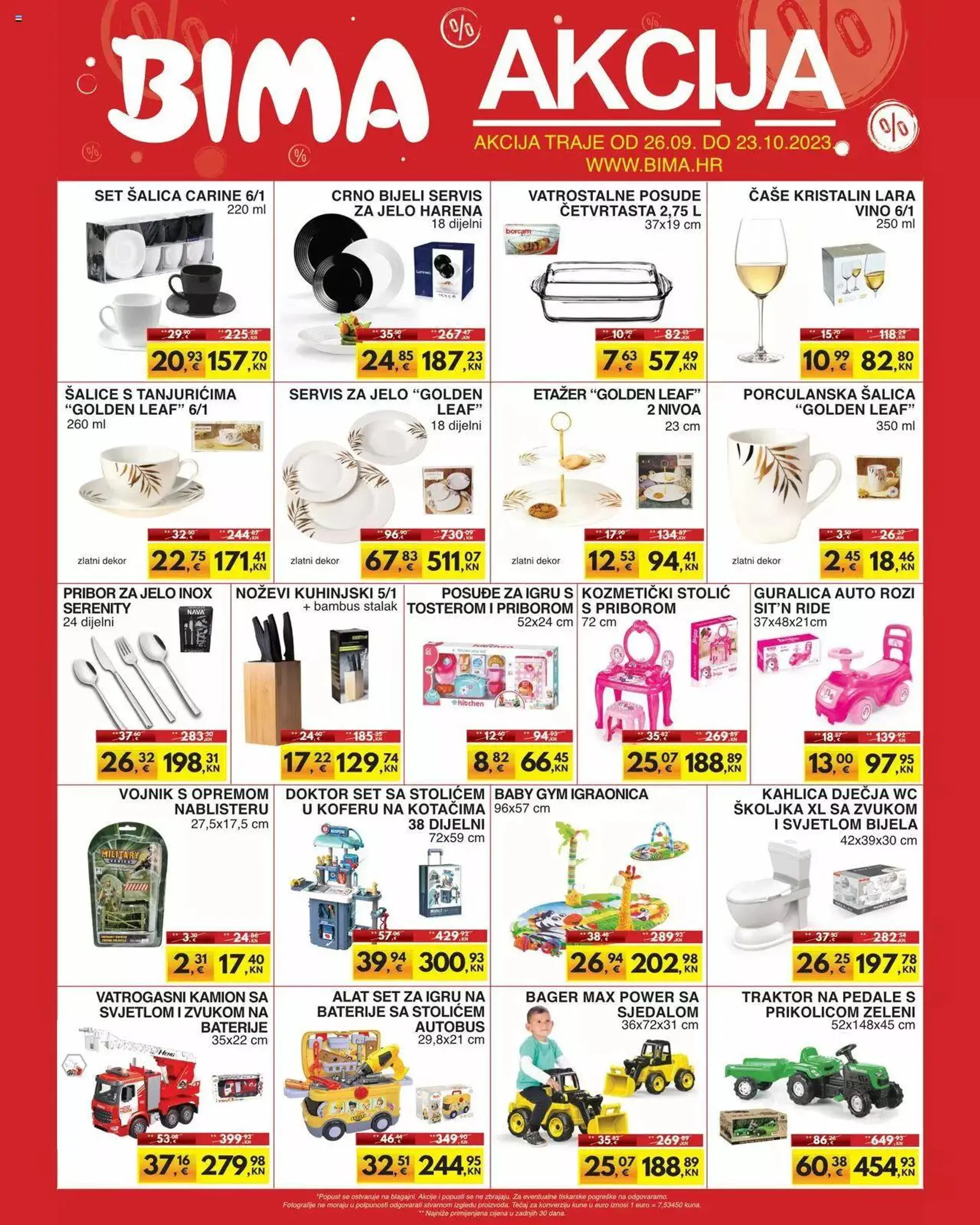 Katalog Katalog Bima od 26. rujna do 23. listopada 2023. - Pregled Stranica 1