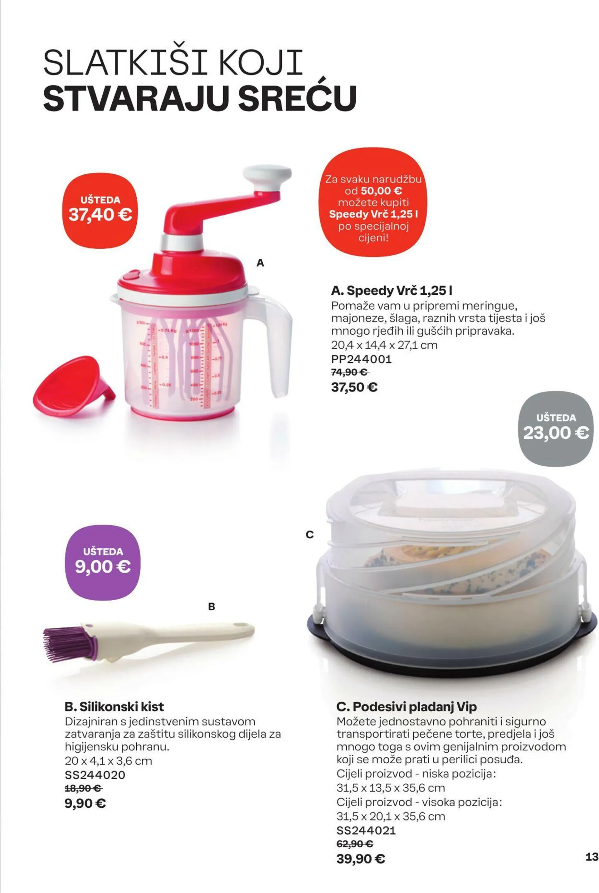 Katalog Tupperware od 16. listopada do 10. studenoga 2024. - Pregled Stranica 13