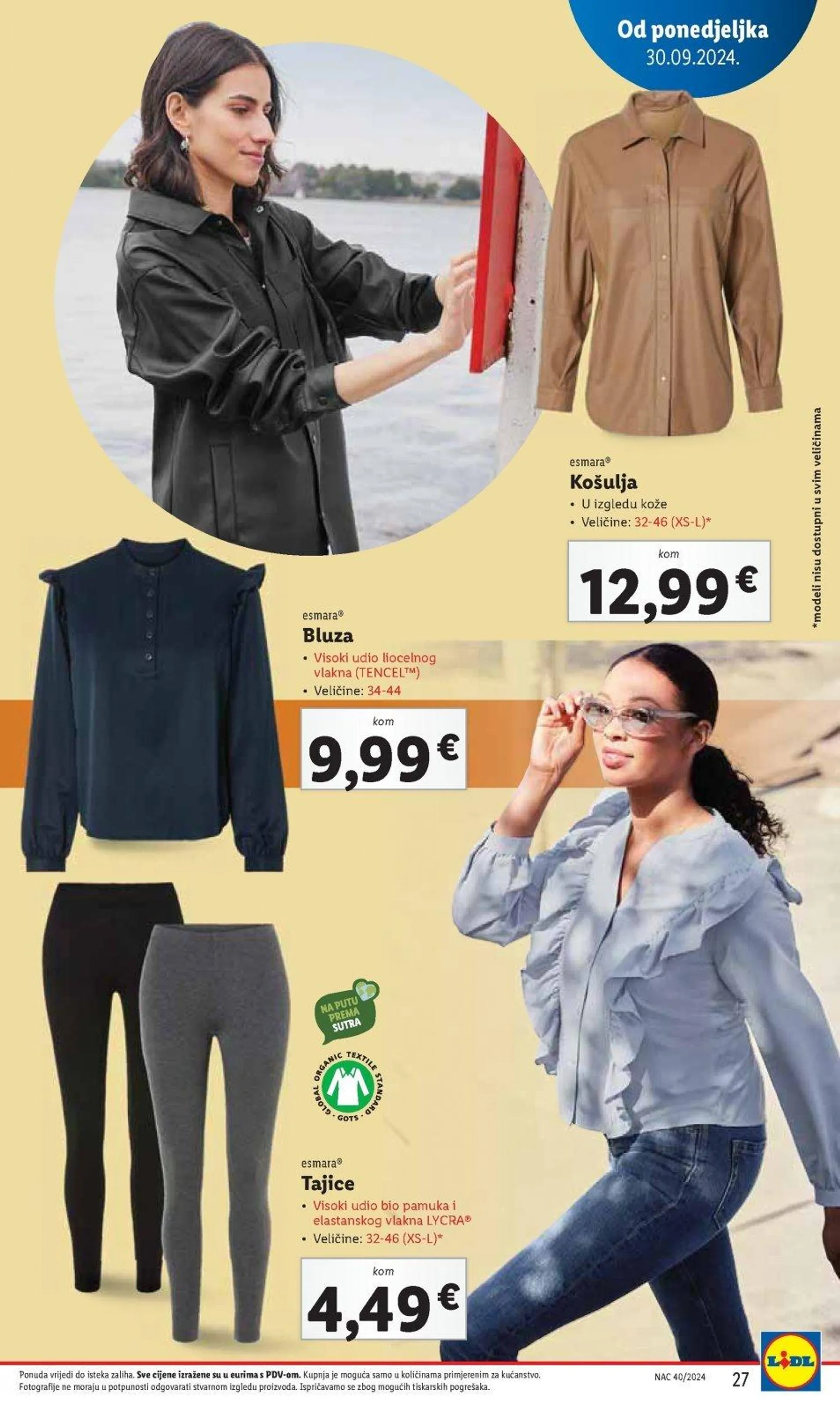 Katalog Lidl katalog do 06.10.2024 od 27. rujna do 6. listopada 2024. - Pregled Stranica 27