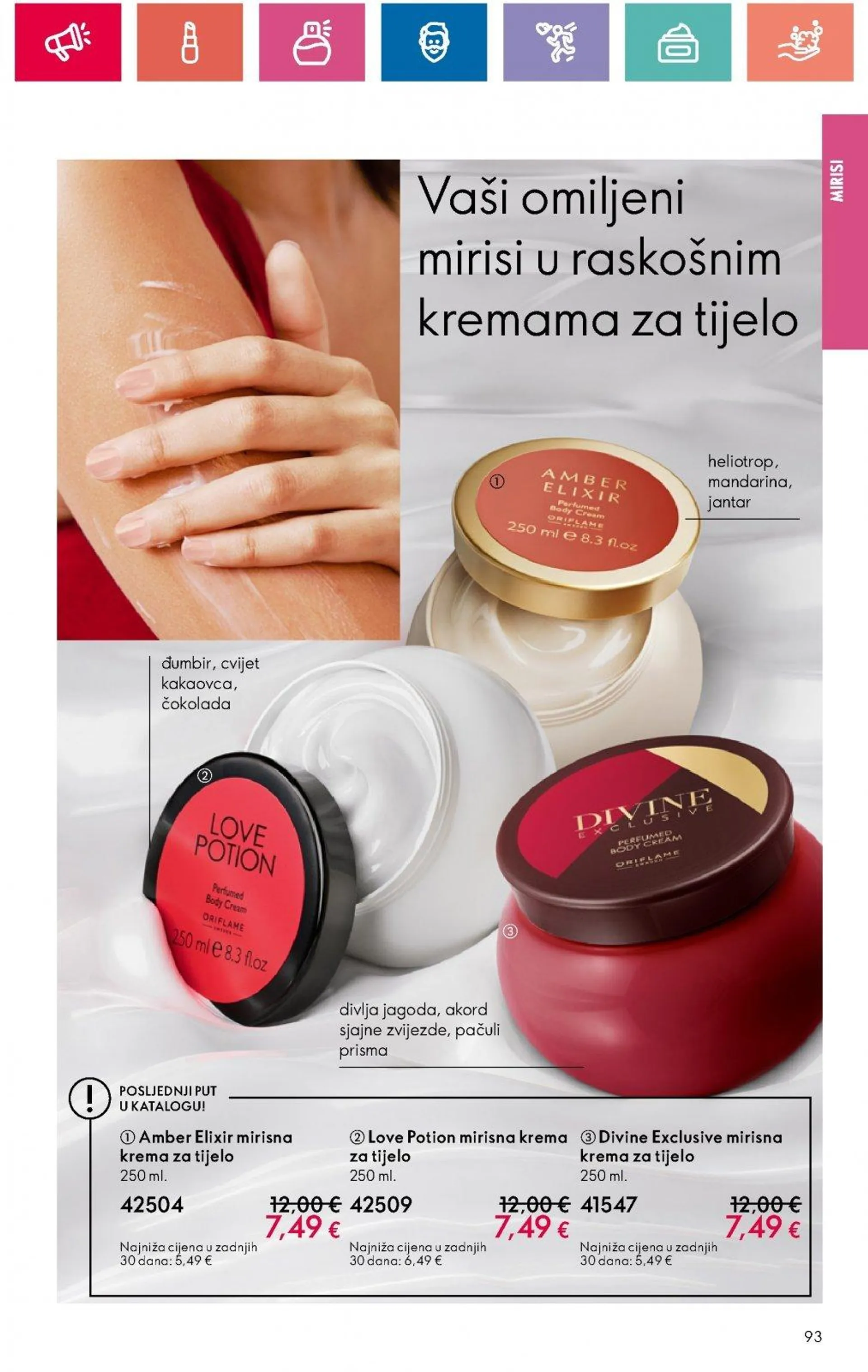 Katalog Oriflame katalog do 02.10.2024 od 12. rujna do 2. listopada 2024. - Pregled Stranica 93