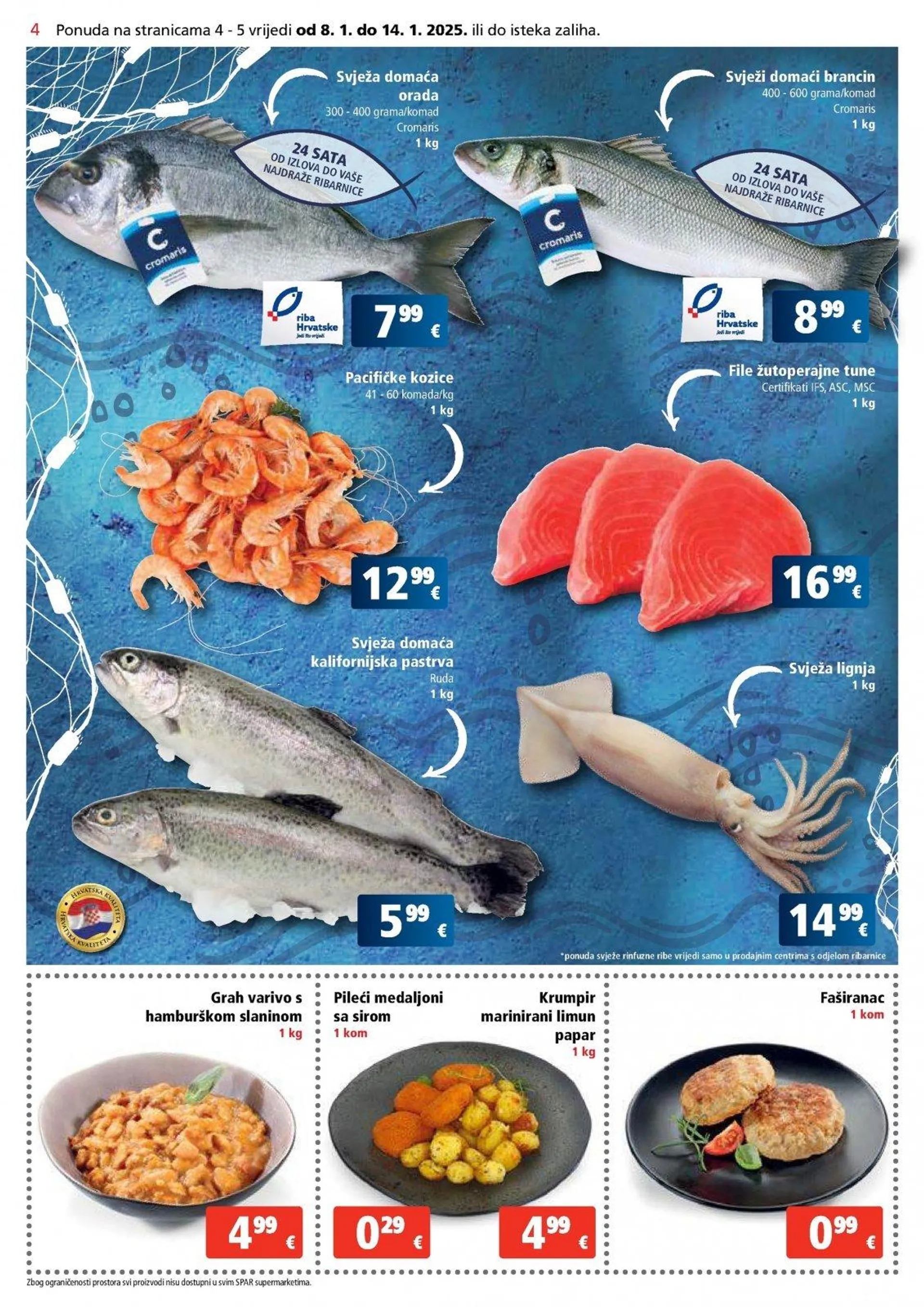 Katalog Spar katalog do 14.01.2025 od 8. siječnja do 14. siječnja 2025. - Pregled Stranica 4