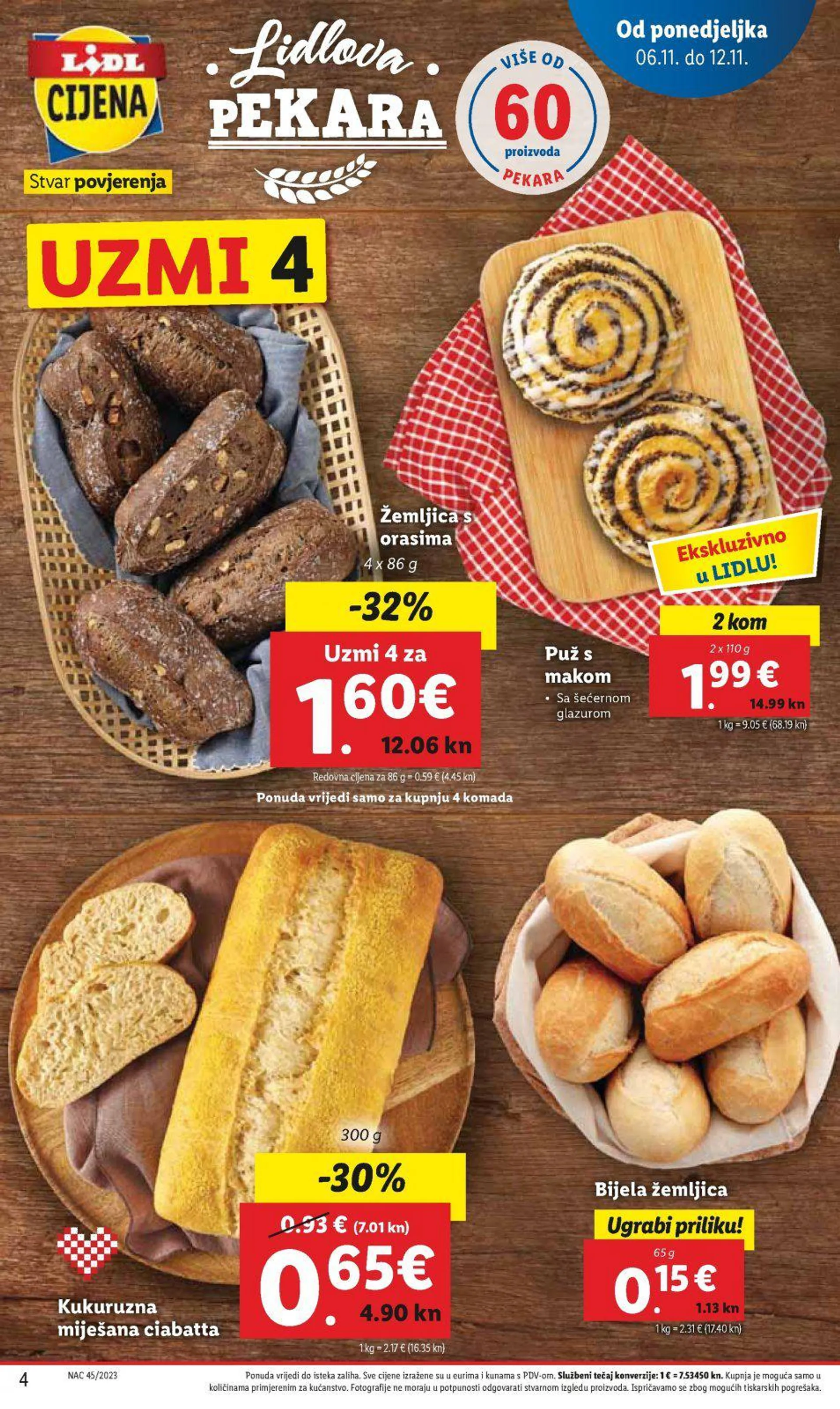 Katalog Lidl katalog do 12.11.2023 od 3. studenoga do 12. studenoga 2023. - Pregled Stranica 4