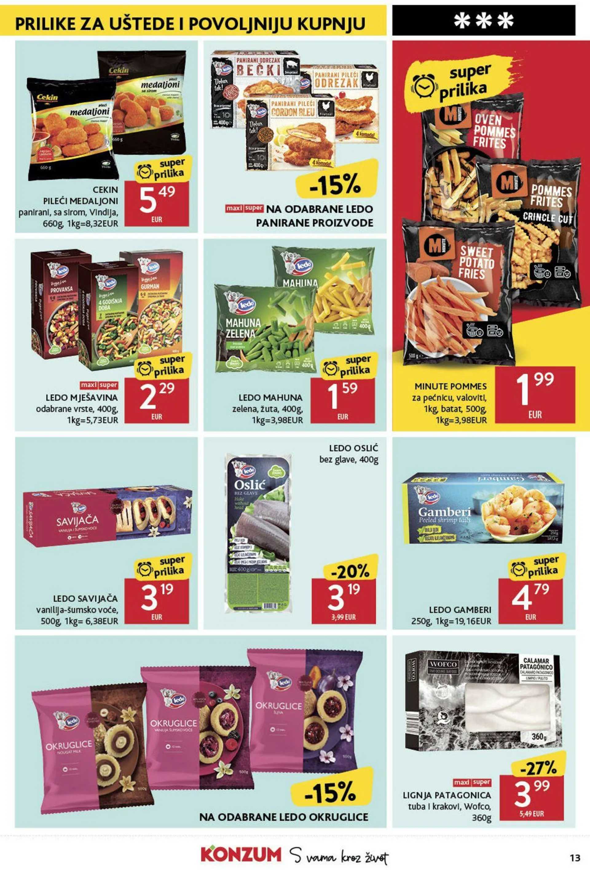 Katalog Konzum od 8. siječnja do 15. siječnja 2025. - Pregled Stranica 13