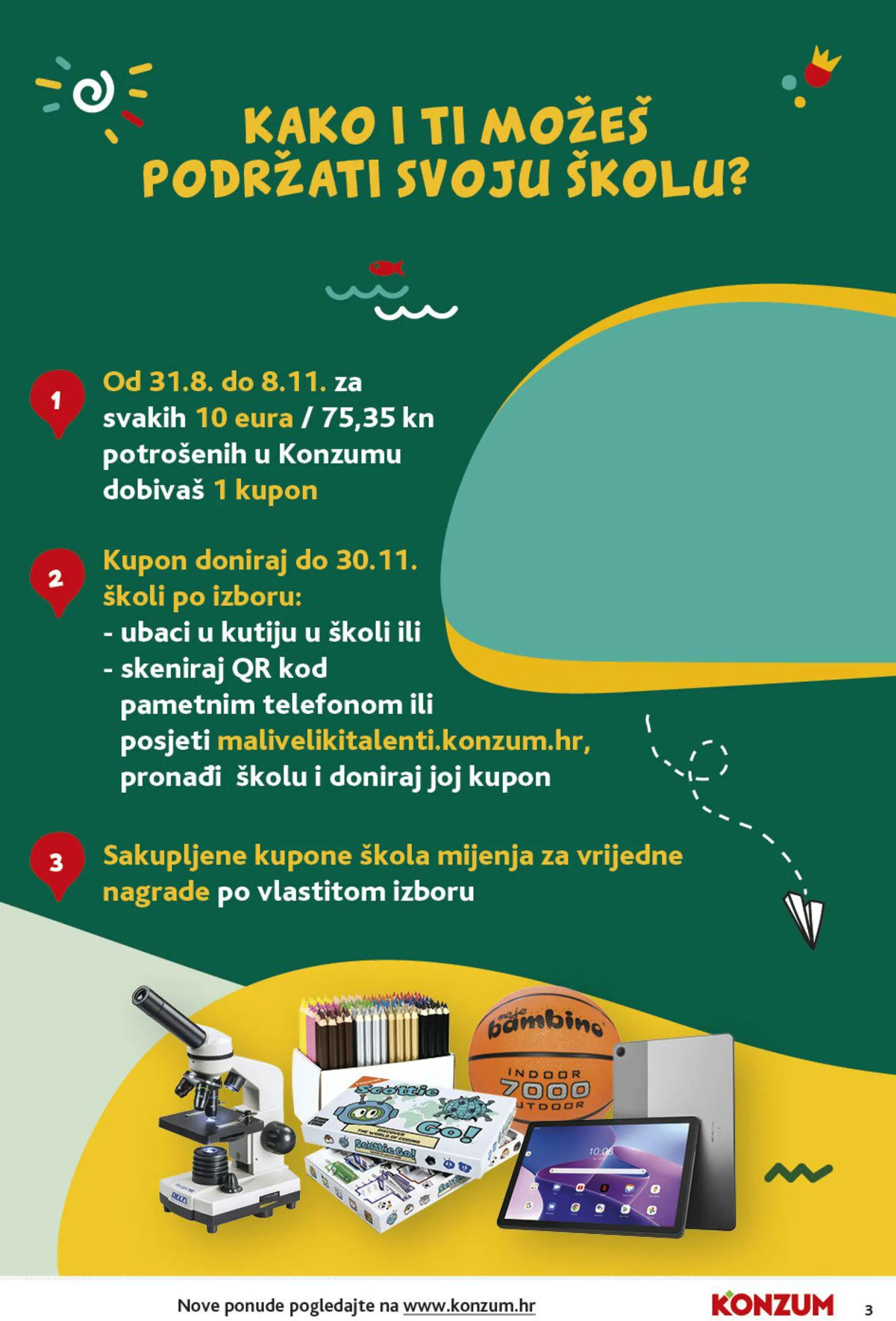 Katalog Konzum od 21. rujna do 27. rujna 2023. - Pregled Stranica 3