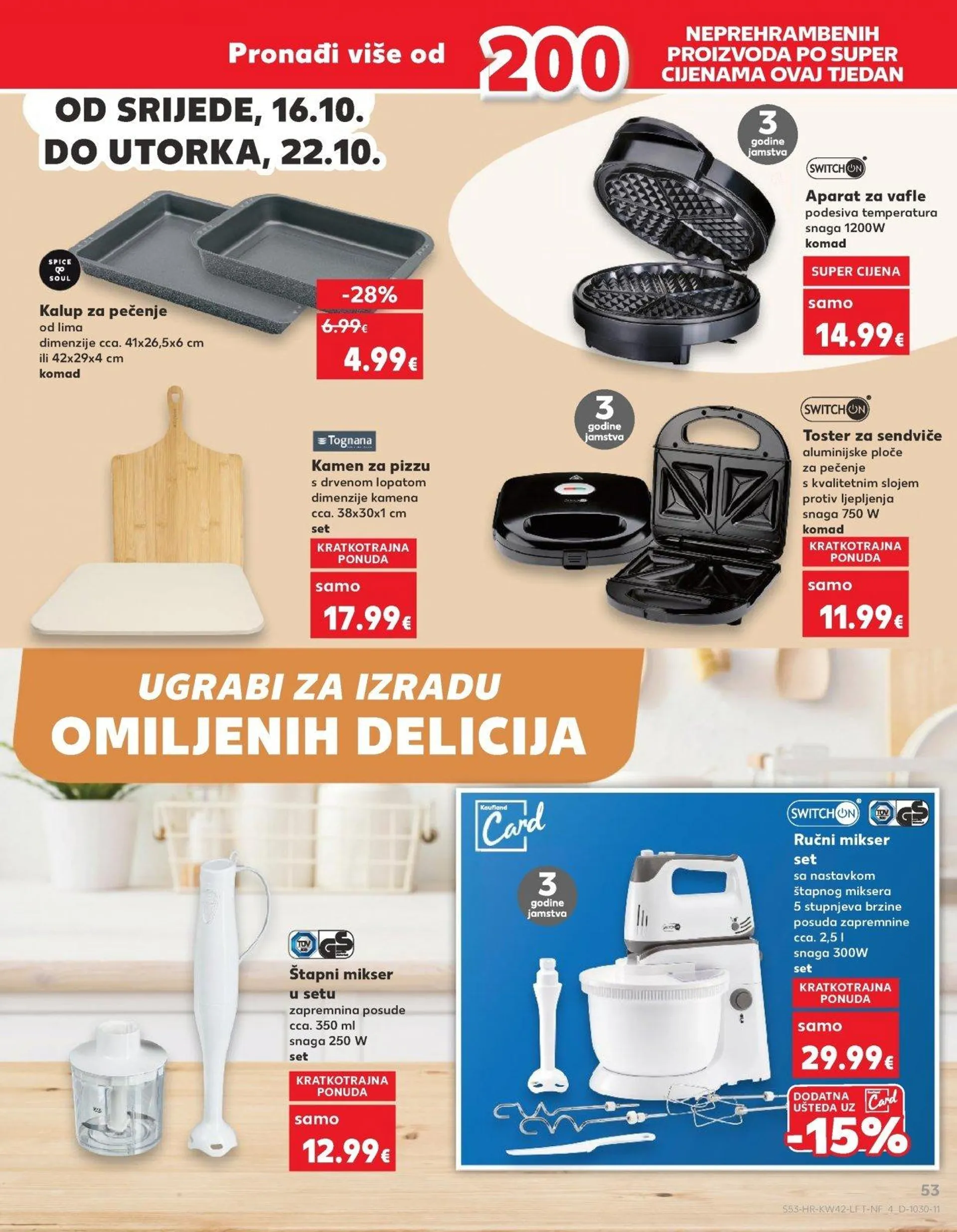 Katalog Kaufland katalog do 22.10.2024 od 16. listopada do 22. listopada 2024. - Pregled Stranica 53