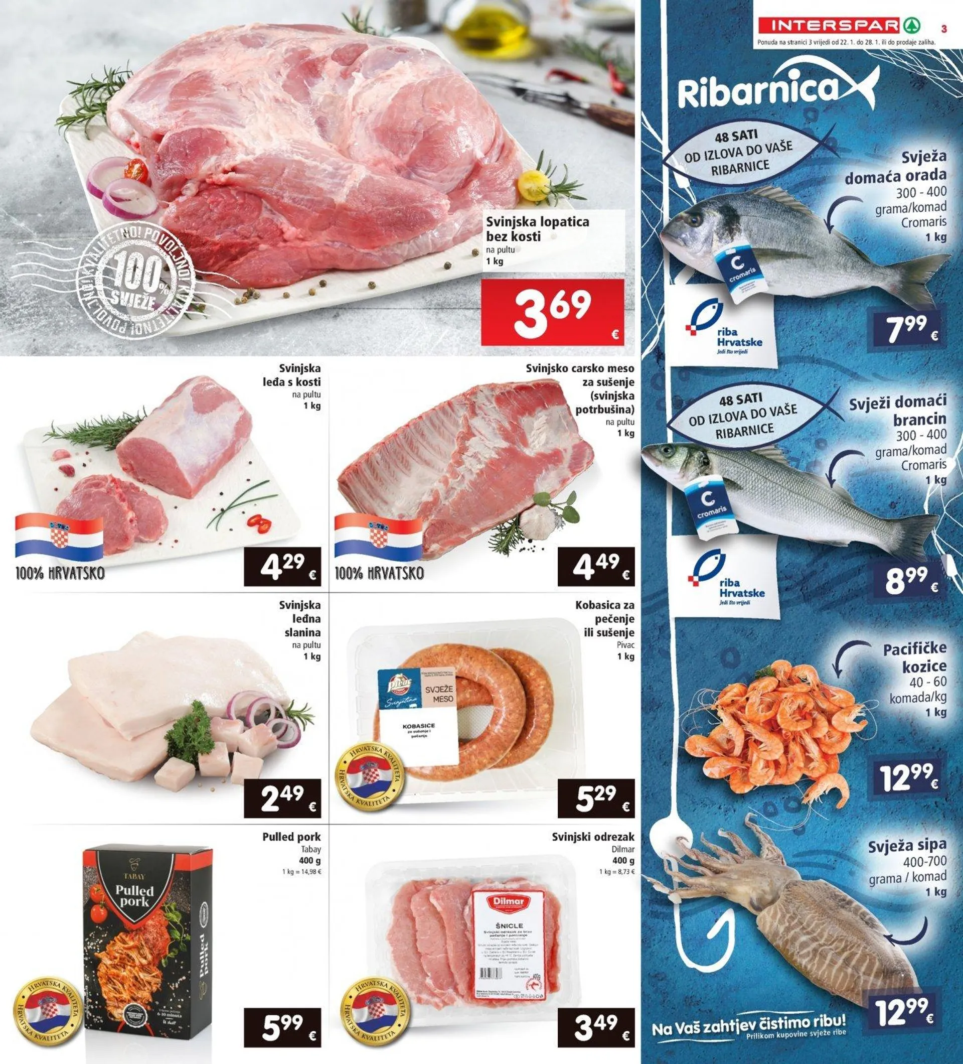 Katalog Interspar katalog do 28.01.2025 od 22. siječnja do 28. siječnja 2025. - Pregled Stranica 3