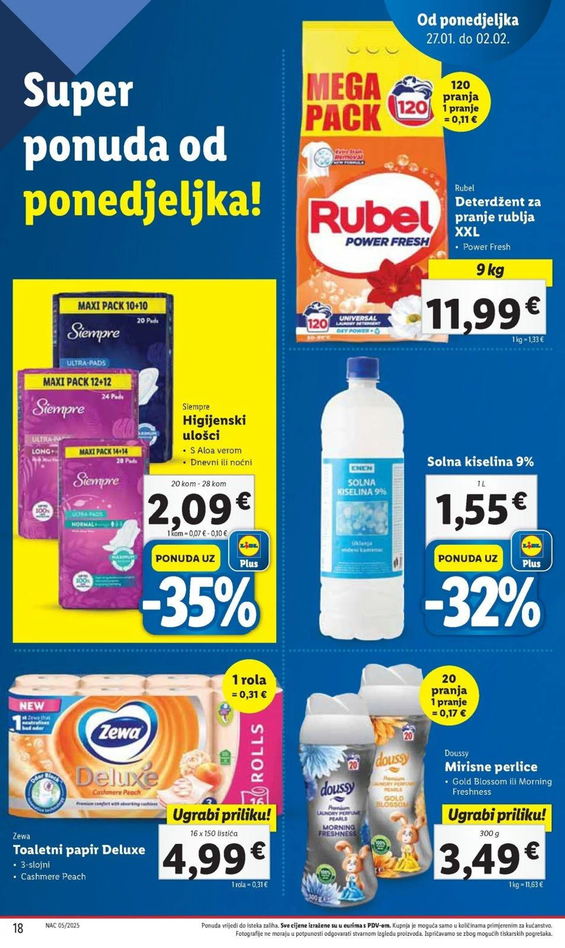 Katalog Lidl katalog do 02.02.2025 od 23. siječnja do 2. veljače 2025. - Pregled Stranica 18