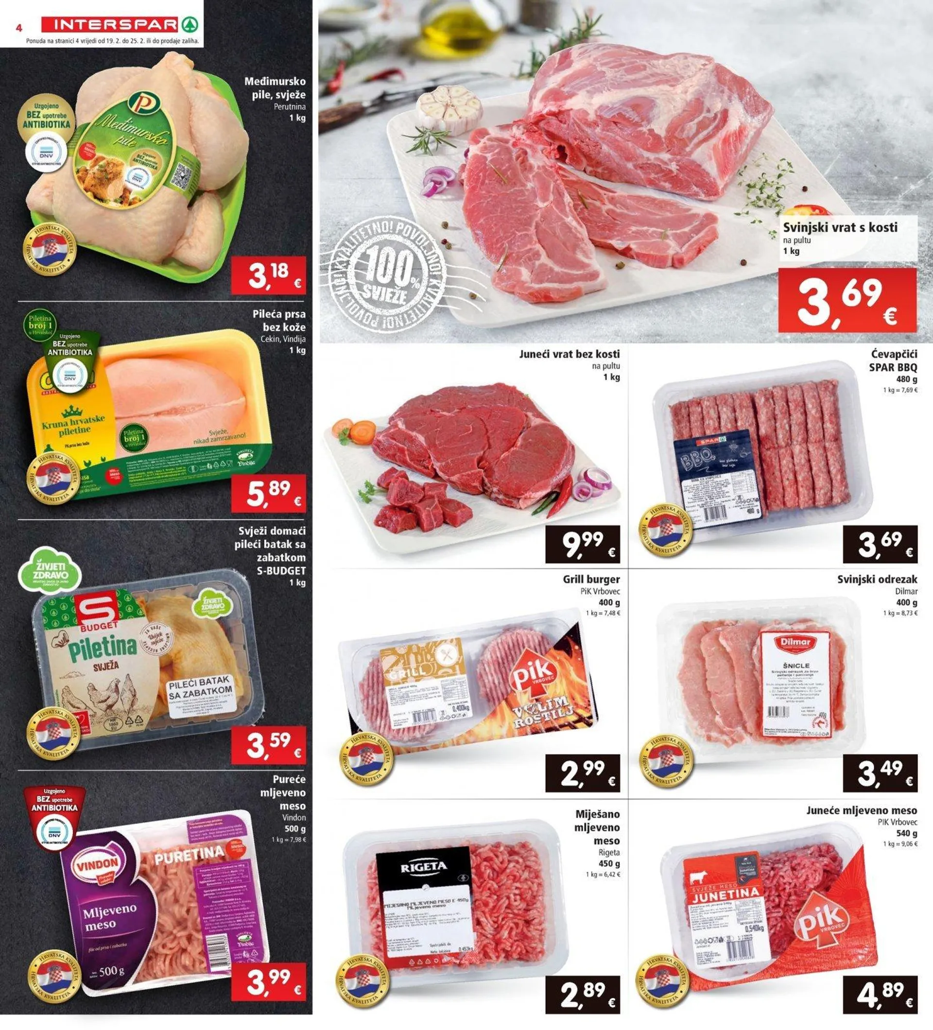 Katalog Interspar katalog do 25.02.2025 od 19. veljače do 25. veljače 2025. - Pregled Stranica 4