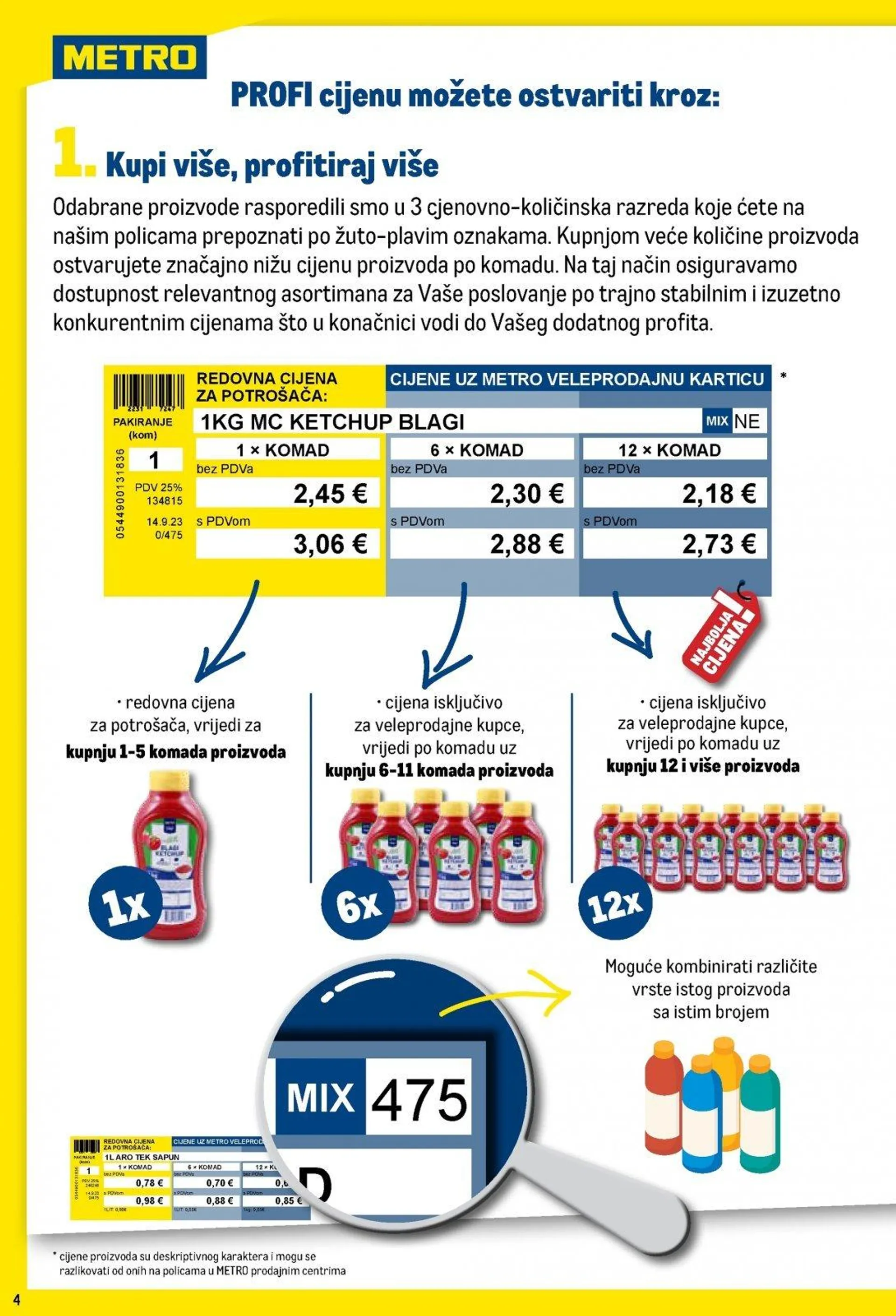 Katalog Metro katalog do 02.12.2024 od 6. studenoga do 2. prosinca 2024. - Pregled Stranica 4