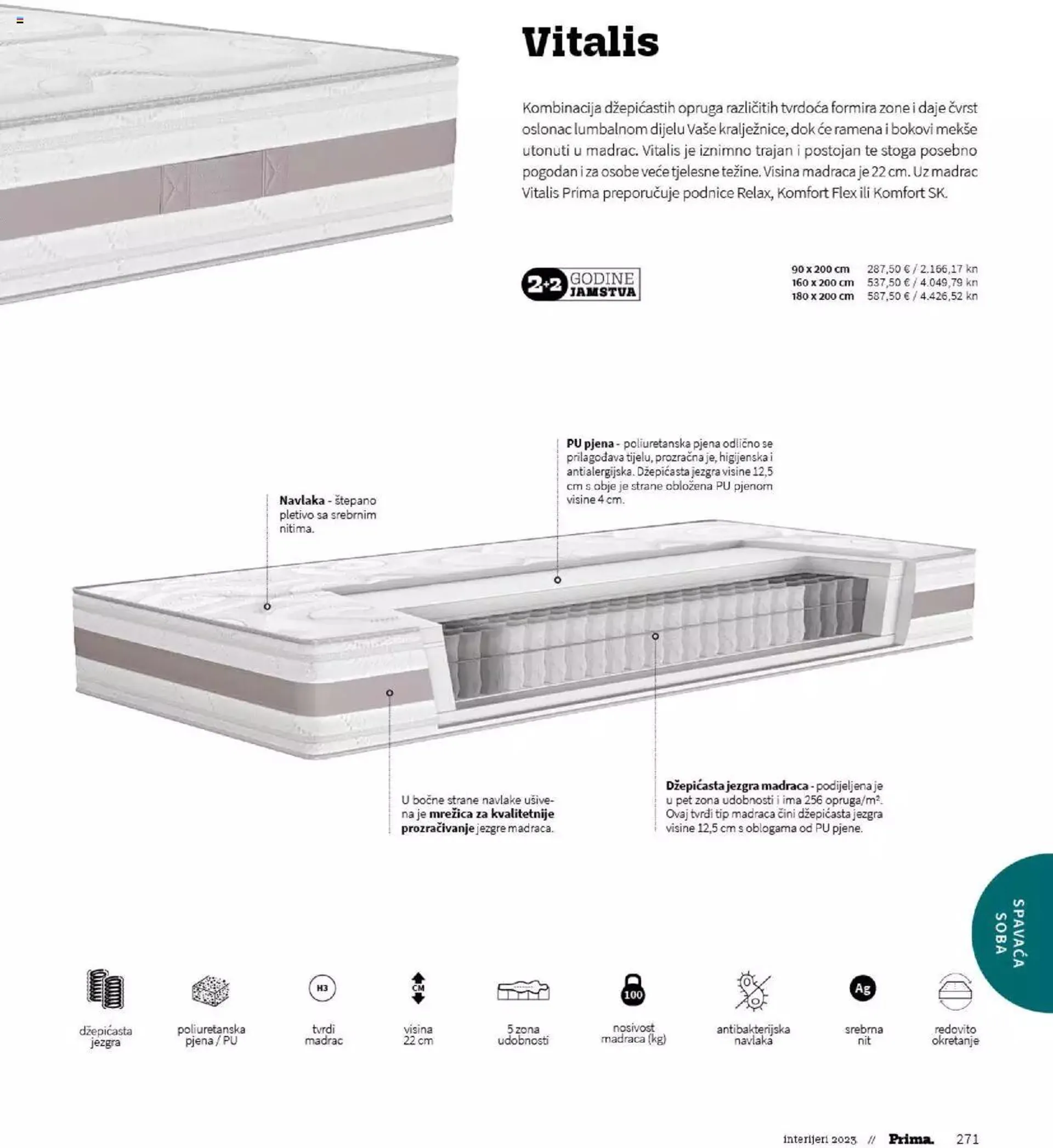 Katalog Katalog interijeri 2023 Prima od 20. veljače do 31. prosinca 2023. - Pregled Stranica 273