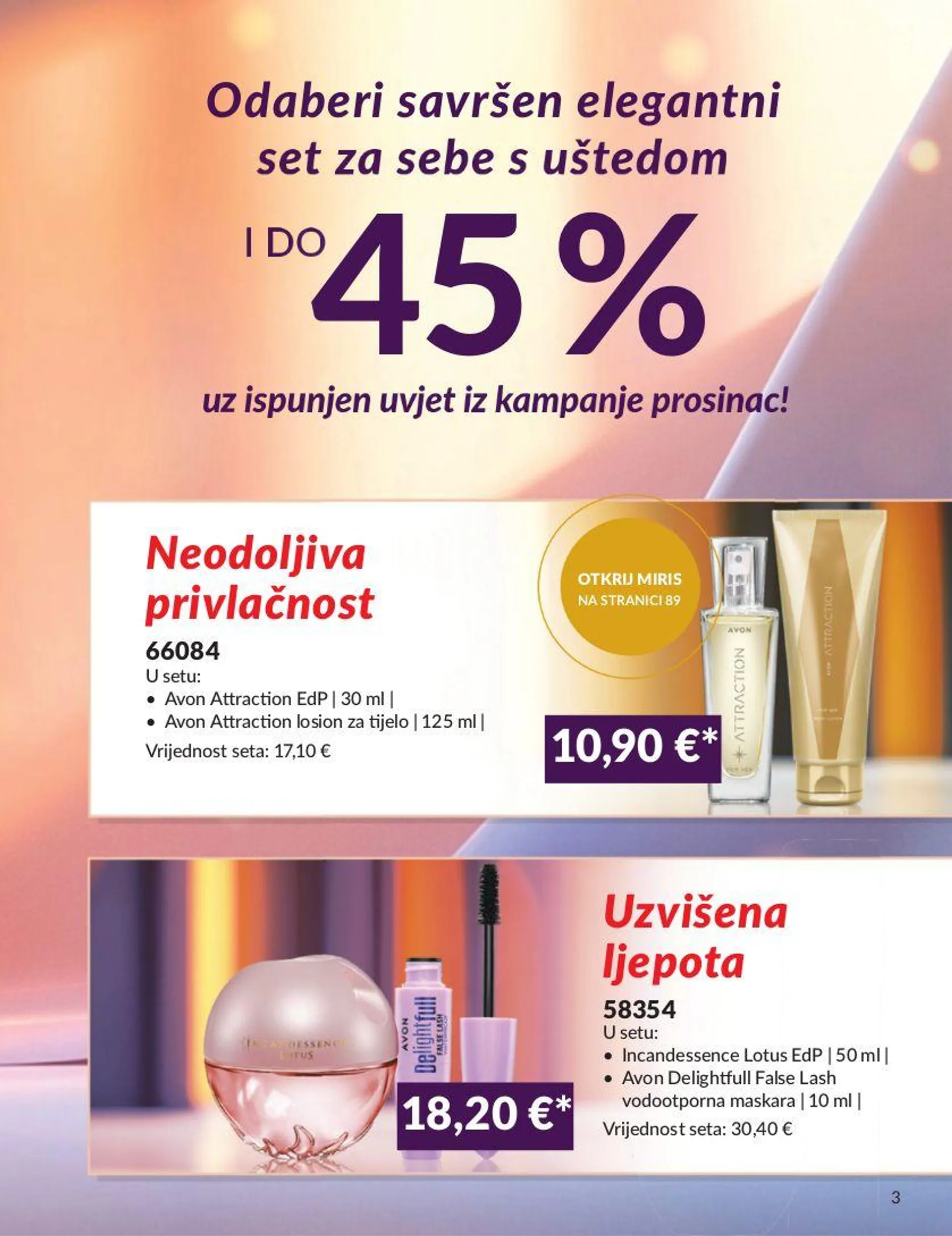 Katalog Avon od 3. siječnja do 17. siječnja 2025. - Pregled Stranica 3