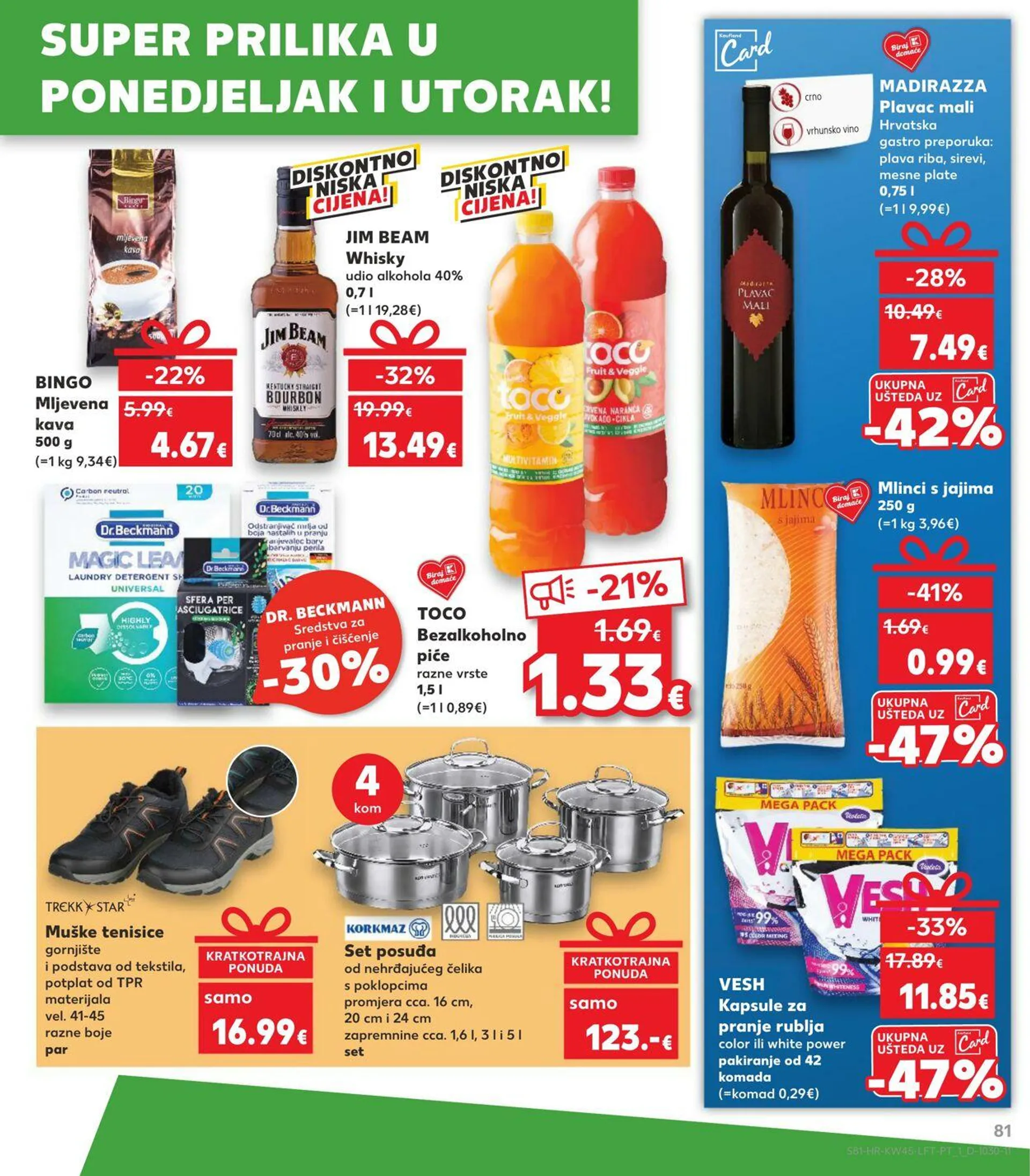 Katalog Kaufland od 6. studenoga do 12. studenoga 2024. - Pregled Stranica 81