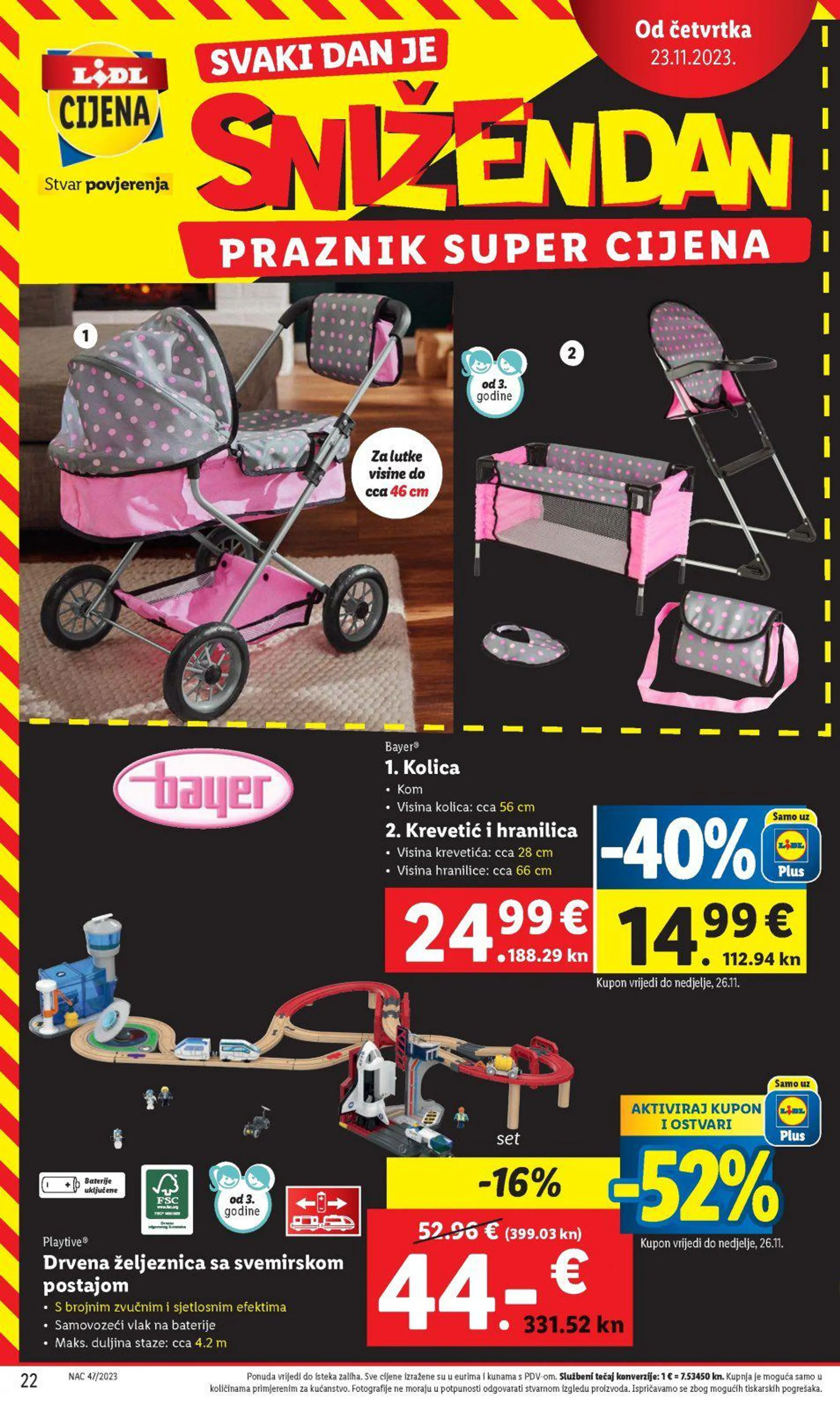 Katalog Lidl katalog do 26.11.2023 od 16. studenoga do 26. studenoga 2023. - Pregled Stranica 22