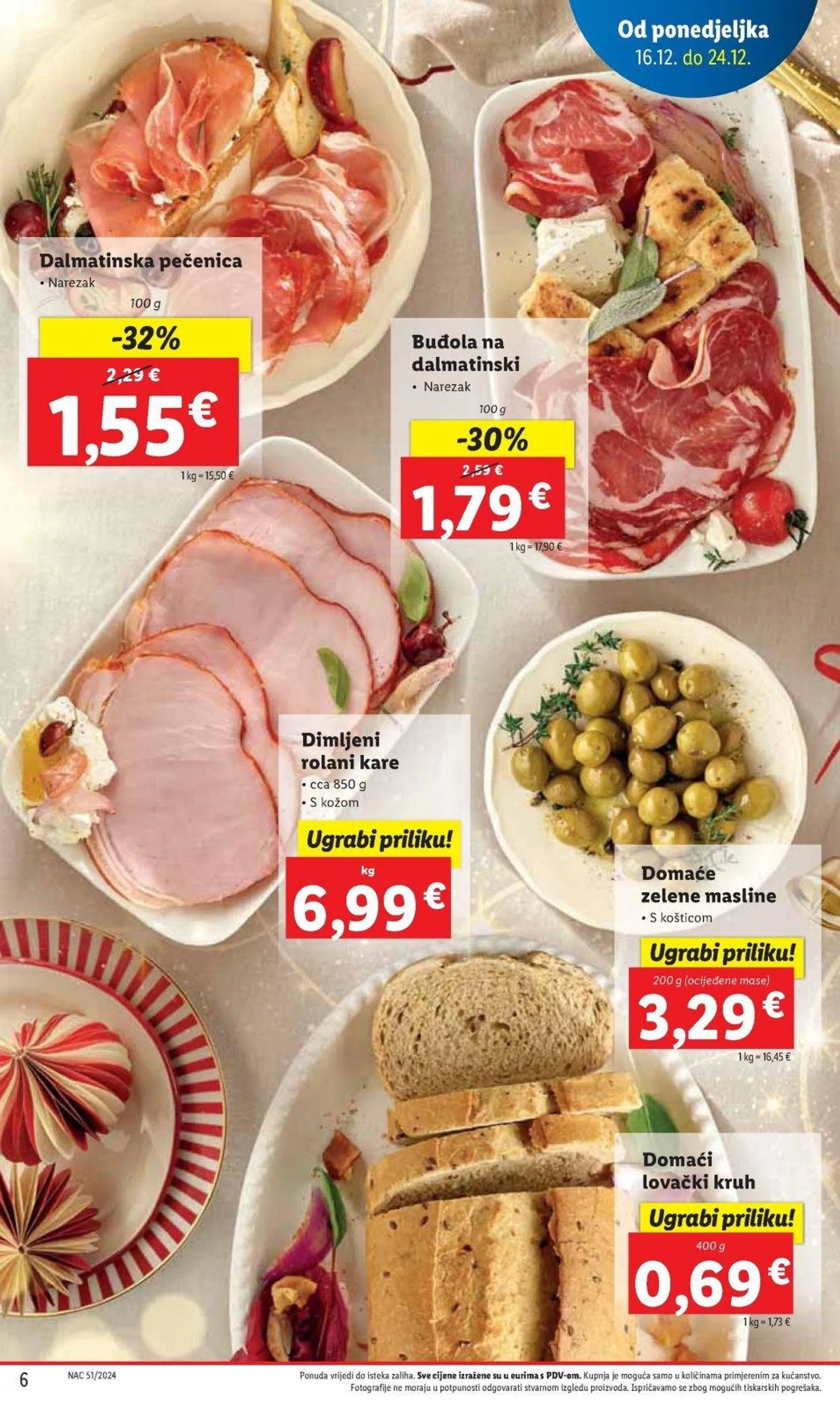 Katalog Lidl katalog do 24.12.2024 od 19. prosinca do 24. prosinca 2024. - Pregled Stranica 6