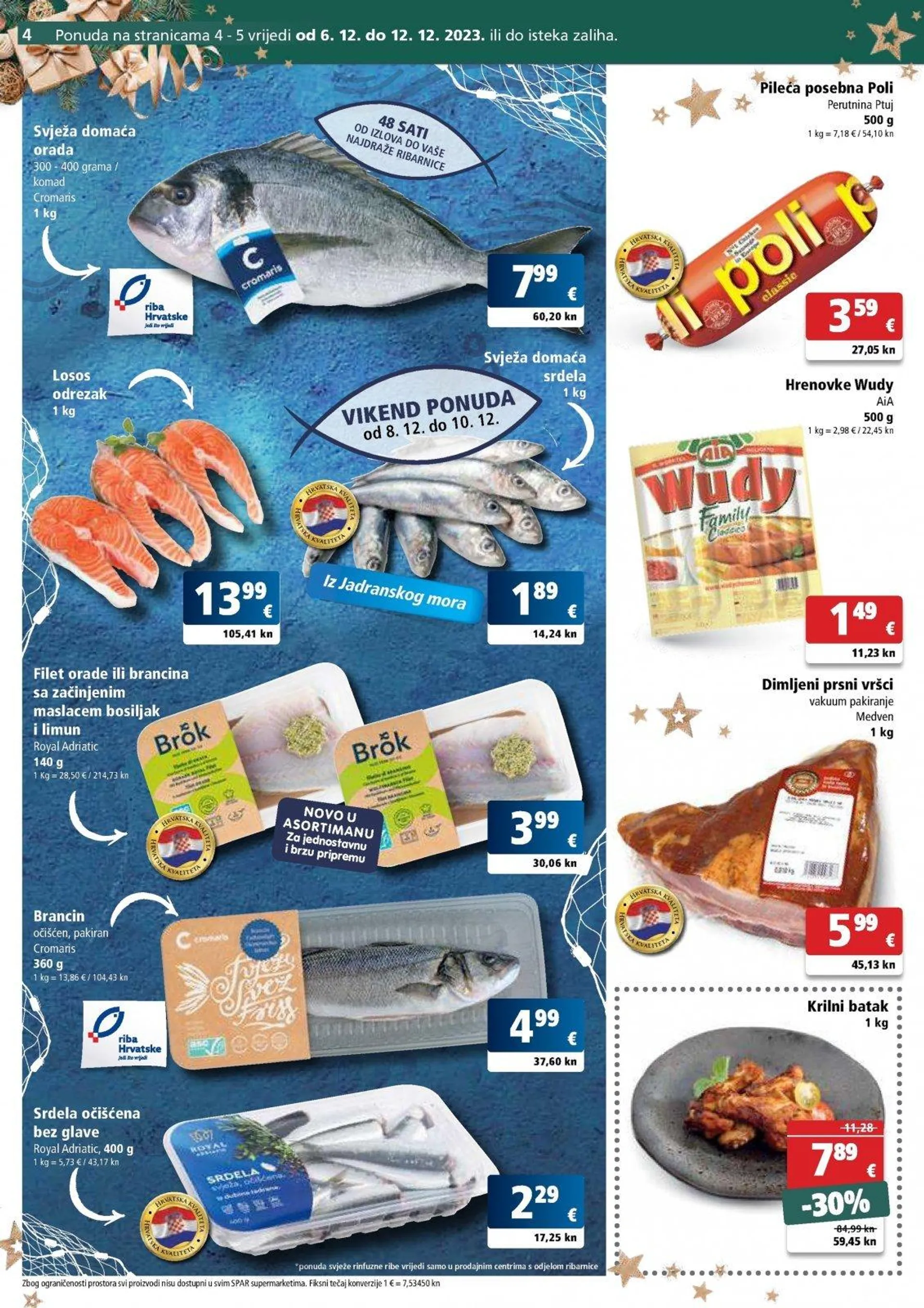 Katalog Spar katalog do 12.12.2023 od 6. prosinca do 12. prosinca 2023. - Pregled Stranica 4